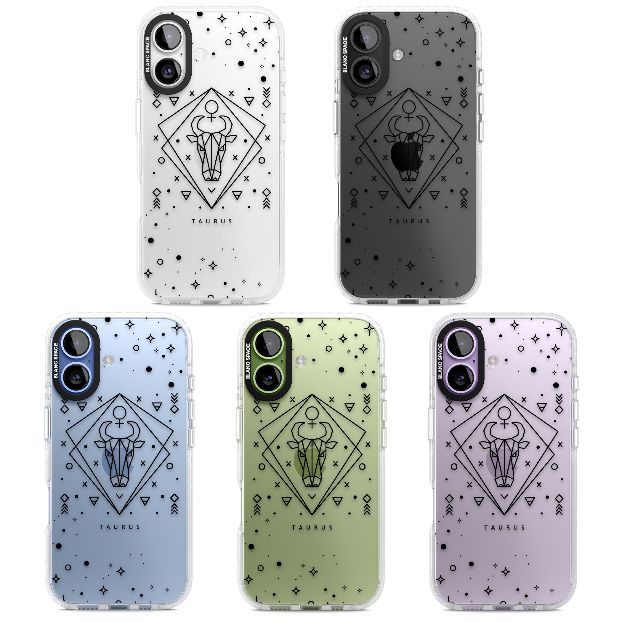 Taurus Emblem iPhone 17 Impact Clear Phone Case APT Impact Protection