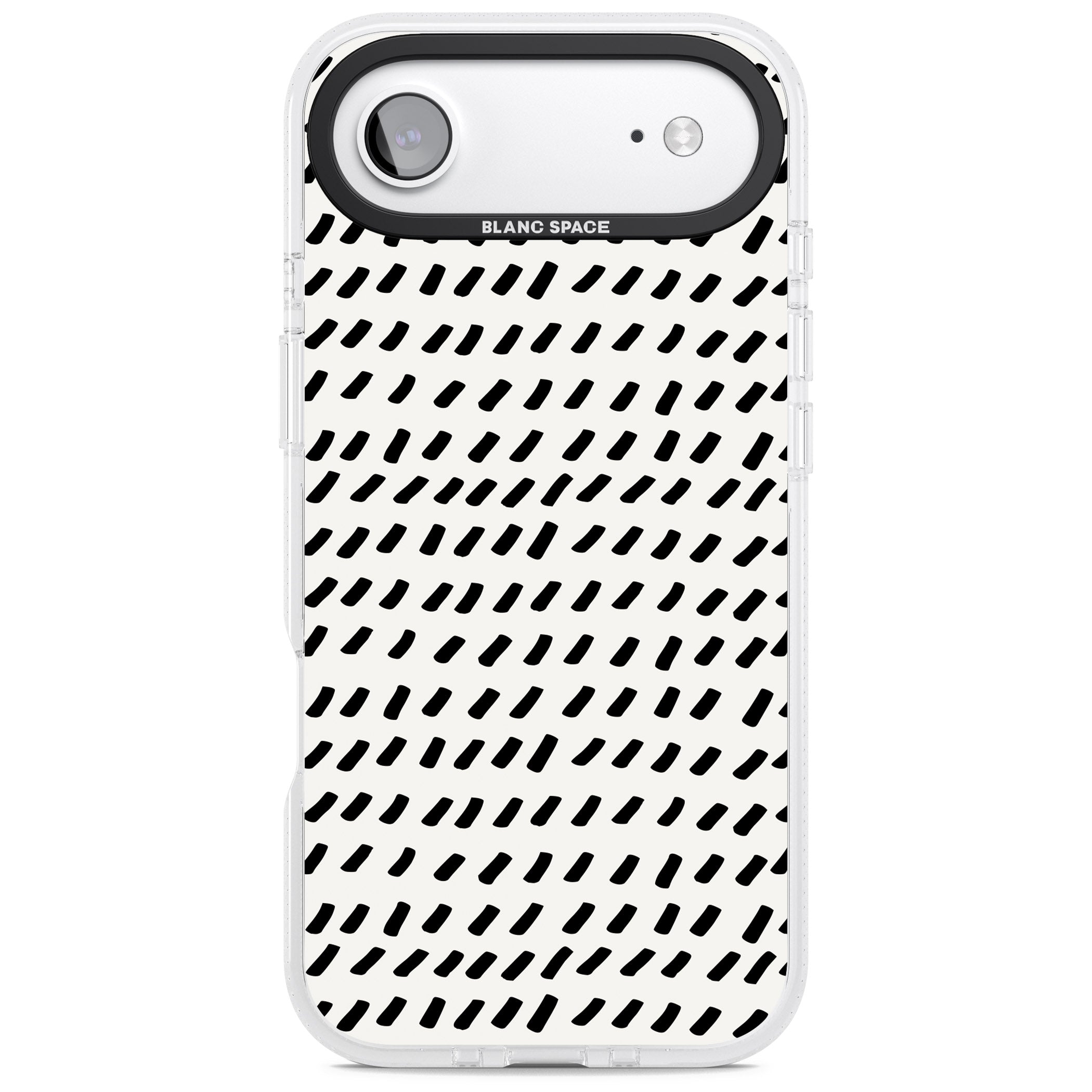 Hand Drawn Lines Pattern iPhone 17 Air Impact Air Clear Phone Case