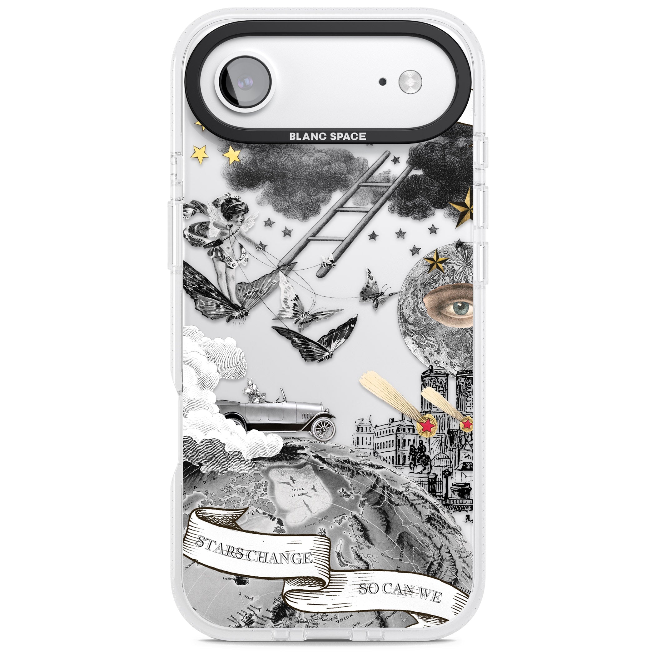 Stars Change So Can We iPhone 17 Air Impact Air Clear Phone Case