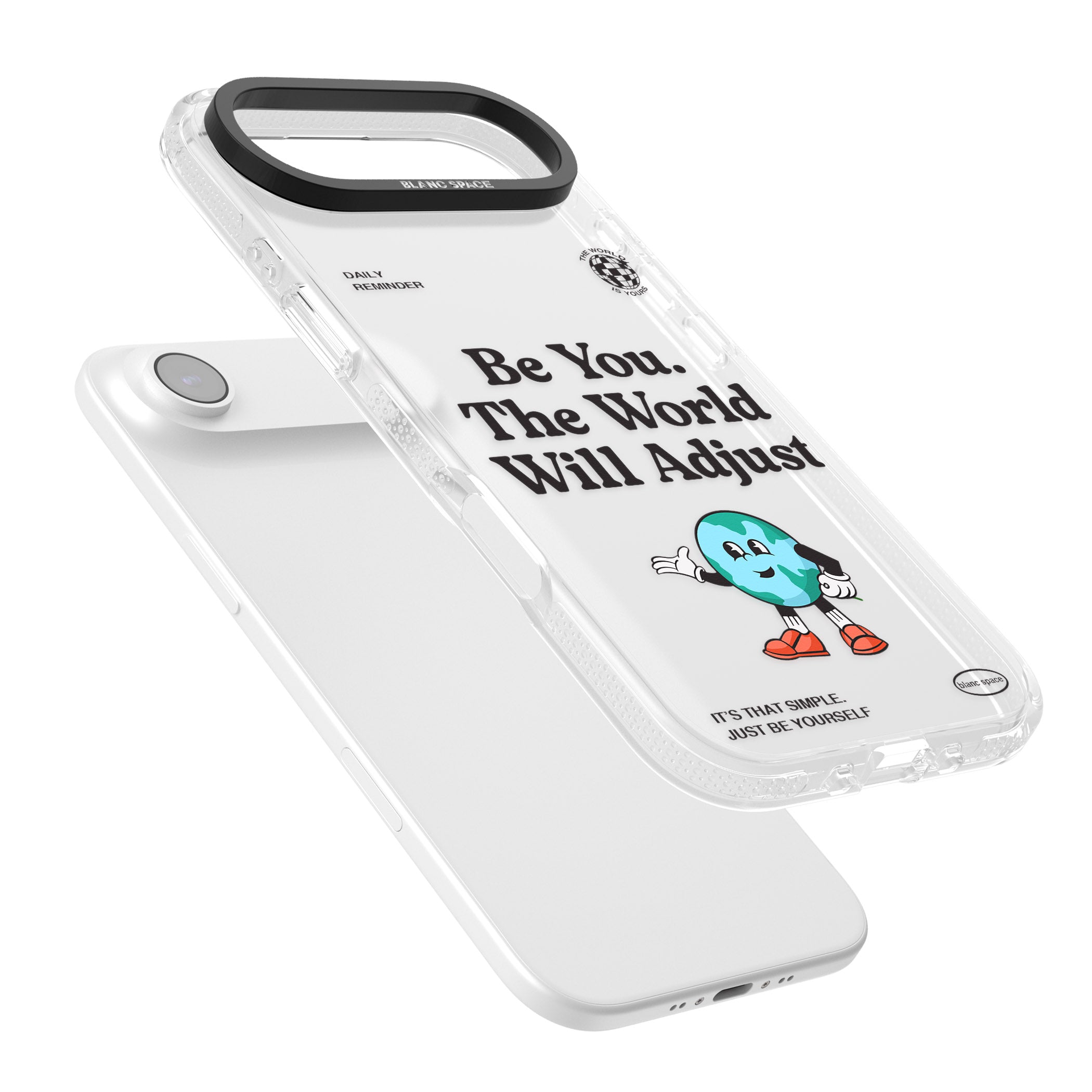 Be You The World Will Adjust iPhone 17 Air Impact Air Clear Phone Case Colours