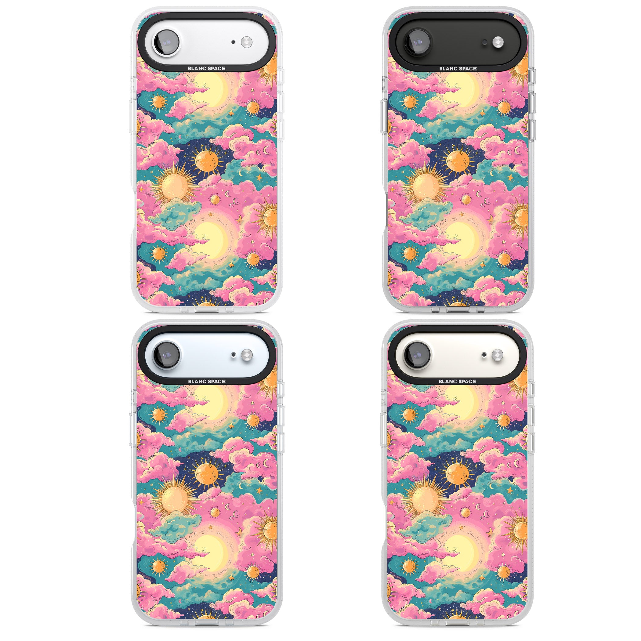 Starlight Clouds iPhone 17 Air Impact Air Clear Phone Case APT Impact Protection