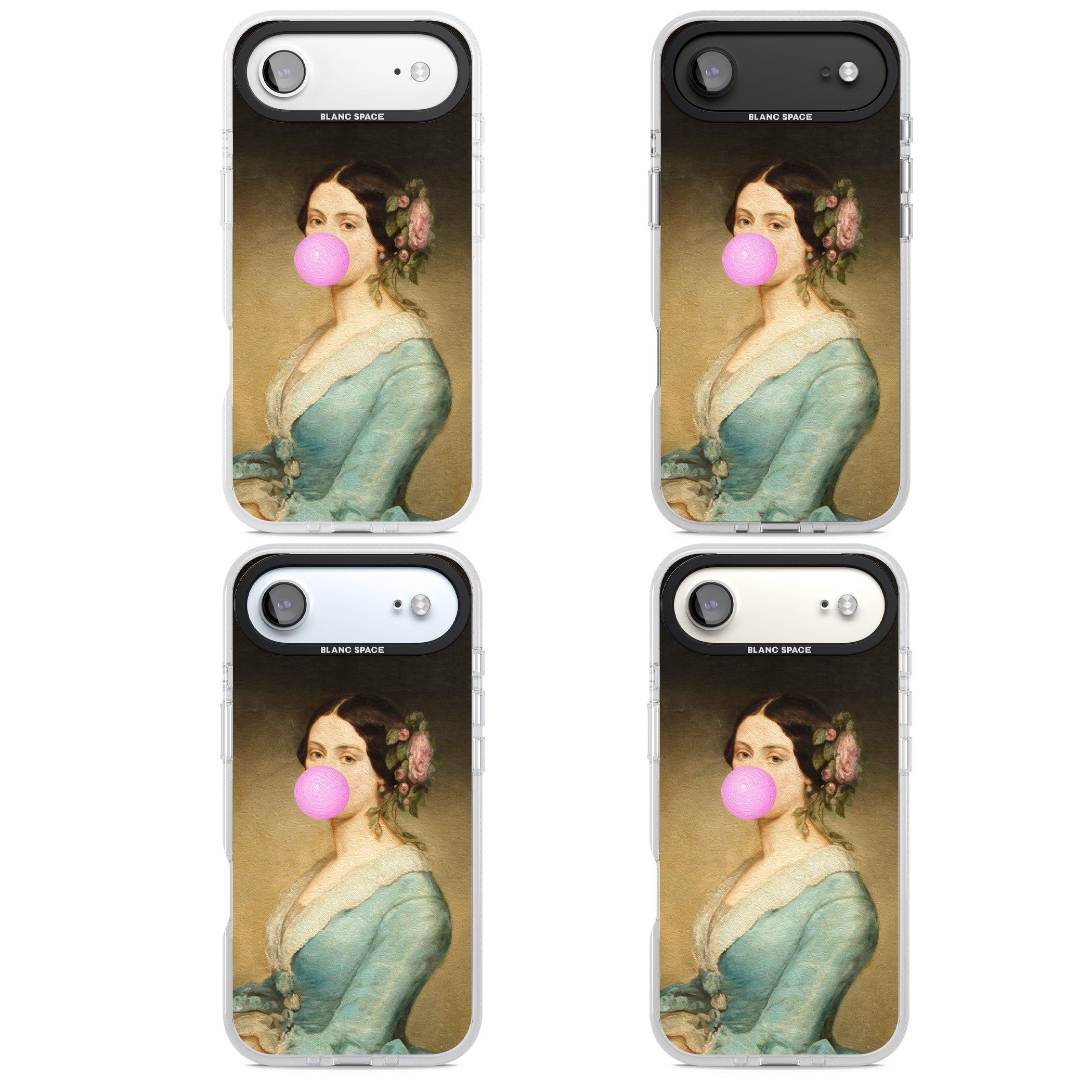 Bubblegum Renaissance iPhone 17 Air Impact Air Clear Phone Case APT Impact Protection