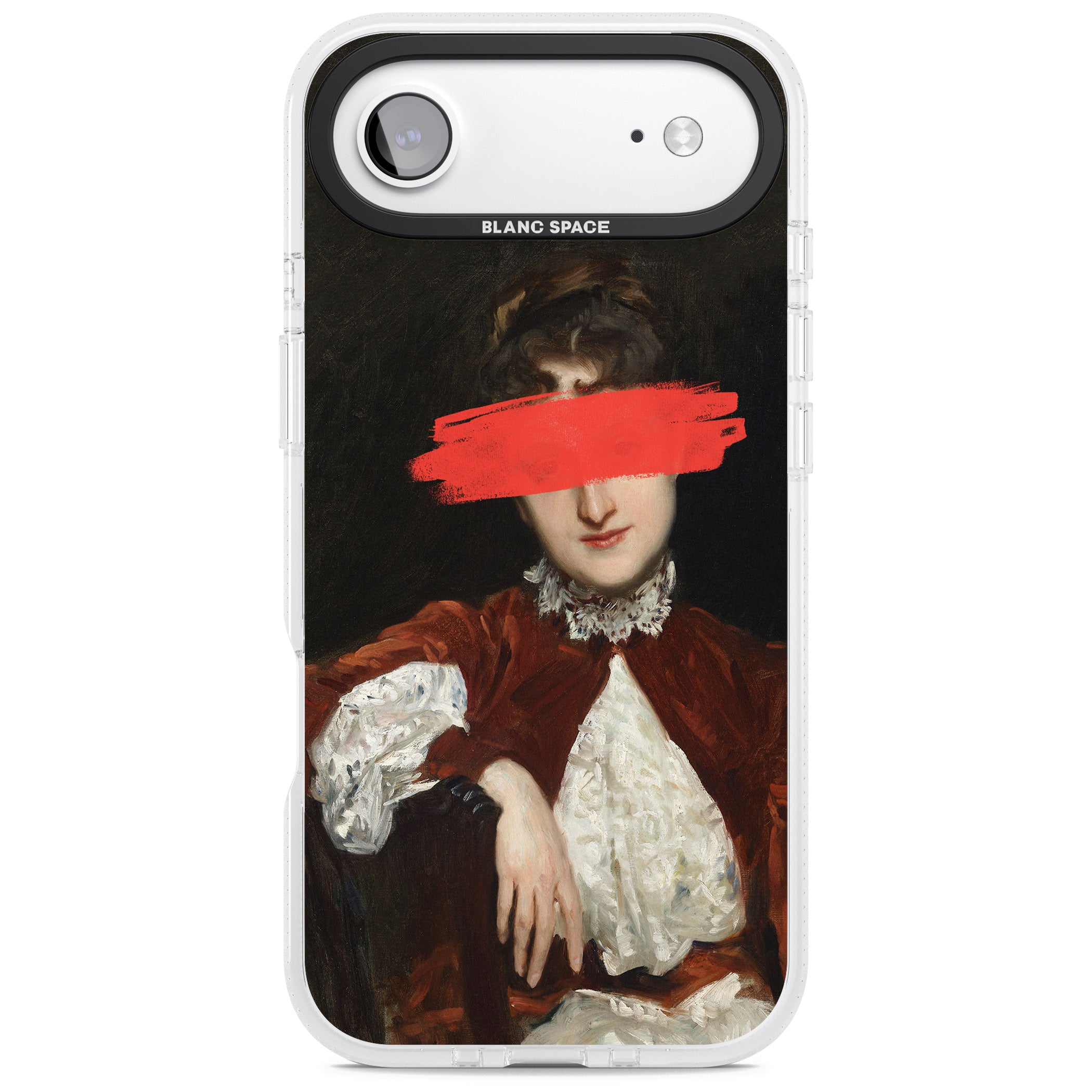 Paint Stroke iPhone 17 Air Impact Air Clear Phone Case