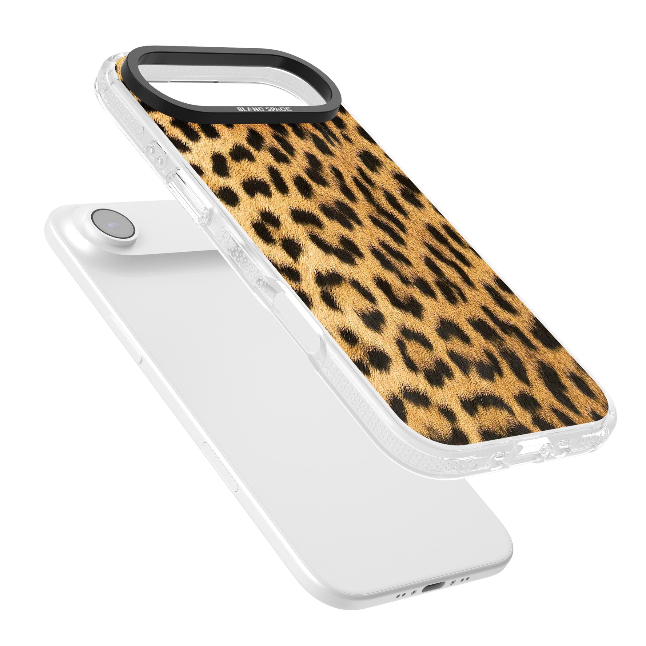 Designer Fashion Gold Leopard Print iPhone 17 Air Impact Air Clear Phone Case Colours