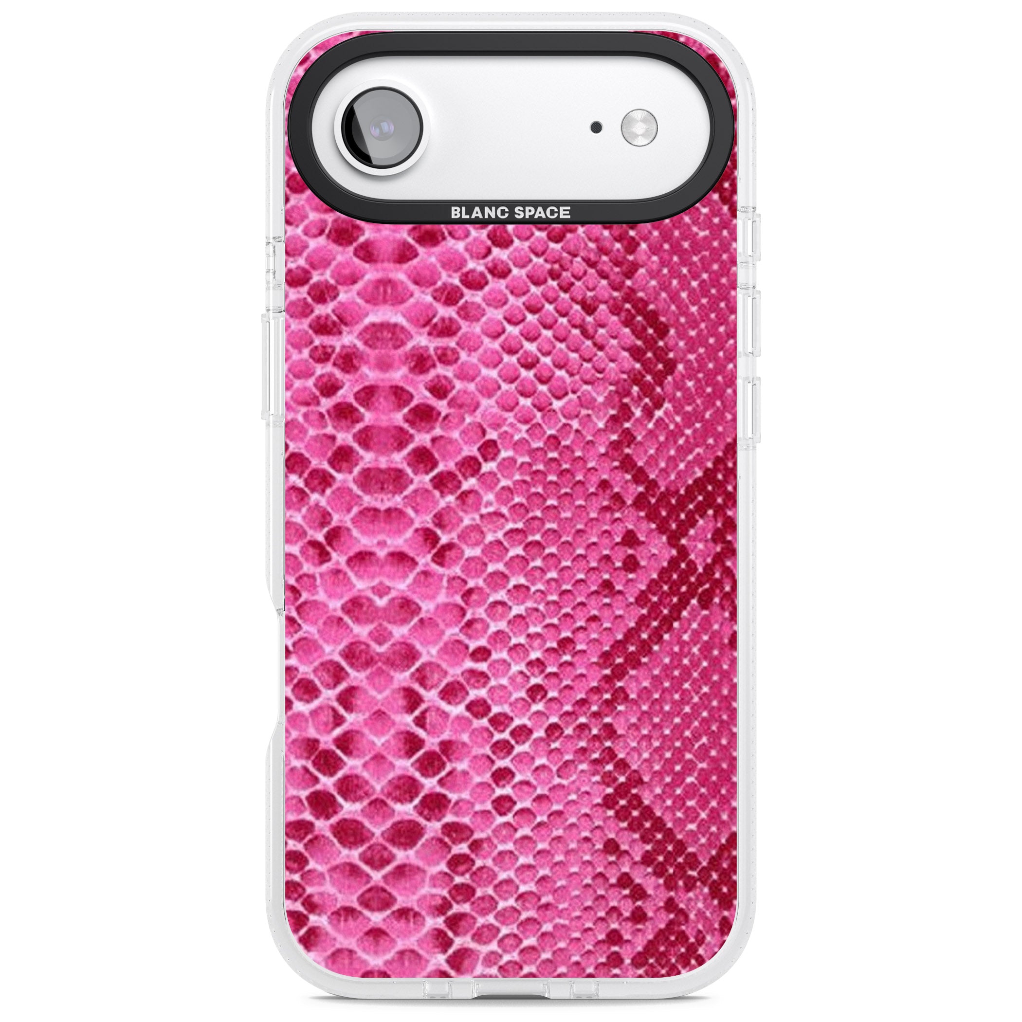 Pink Snakeskin iPhone 17 Air Impact Air Clear Phone Case