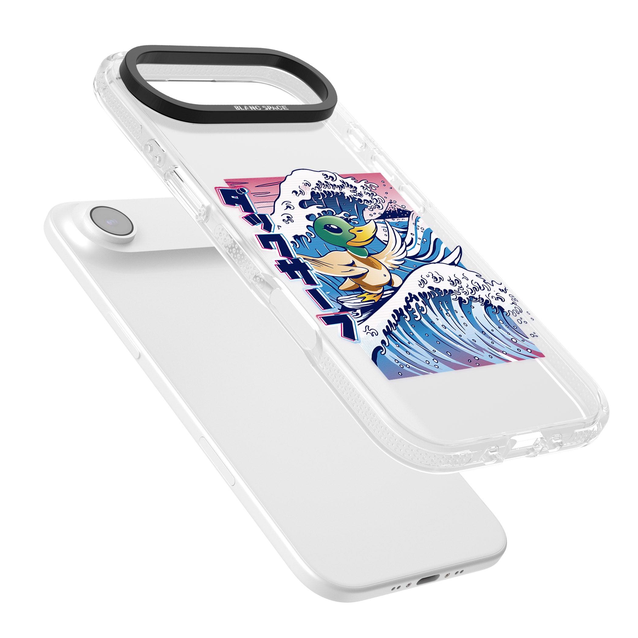 Duck Surf iPhone 17 Air Impact Air Clear Phone Case Colours