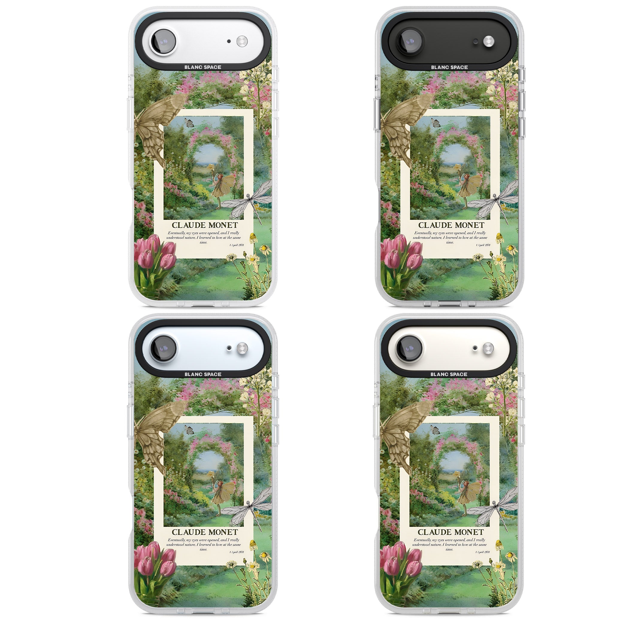 Monet Fairy Garden iPhone 17 Air Impact Air Clear Phone Case APT Impact Protection