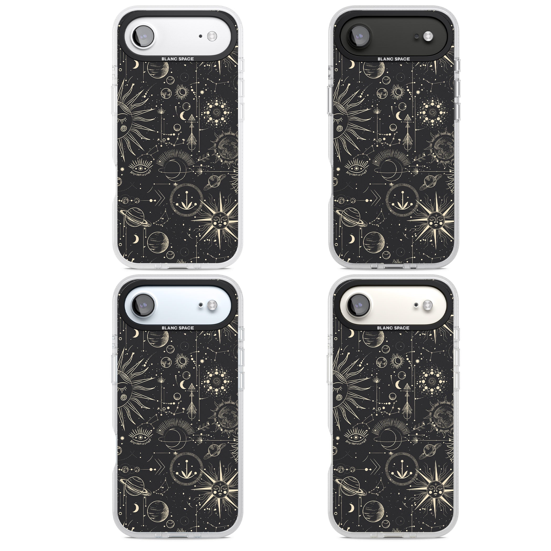Cosmic Suns And Planets iPhone 17 Air Impact Air Clear Phone Case APT Impact Protection
