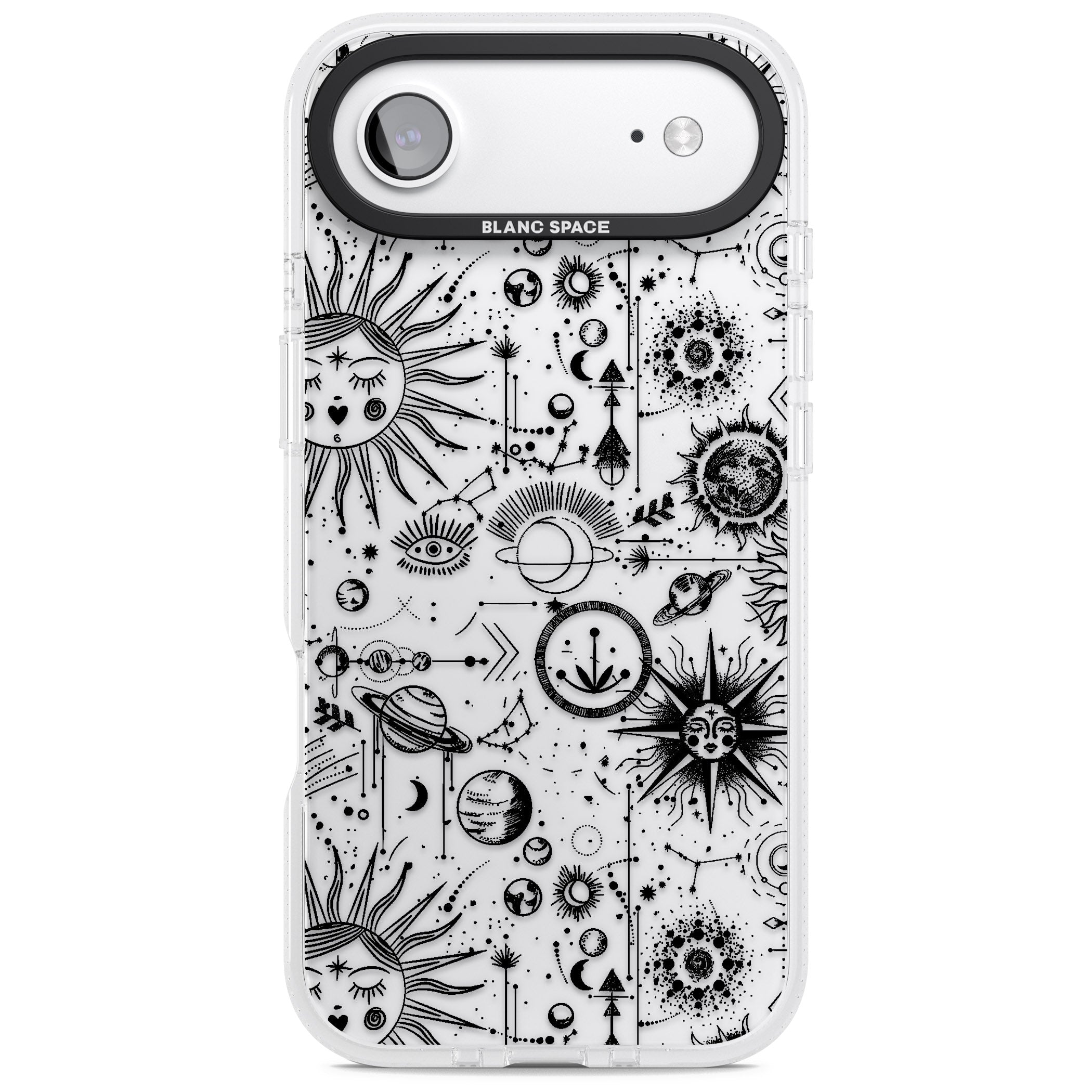 Cosmic Zodiac iPhone 17 Air Impact Air Clear Phone Case