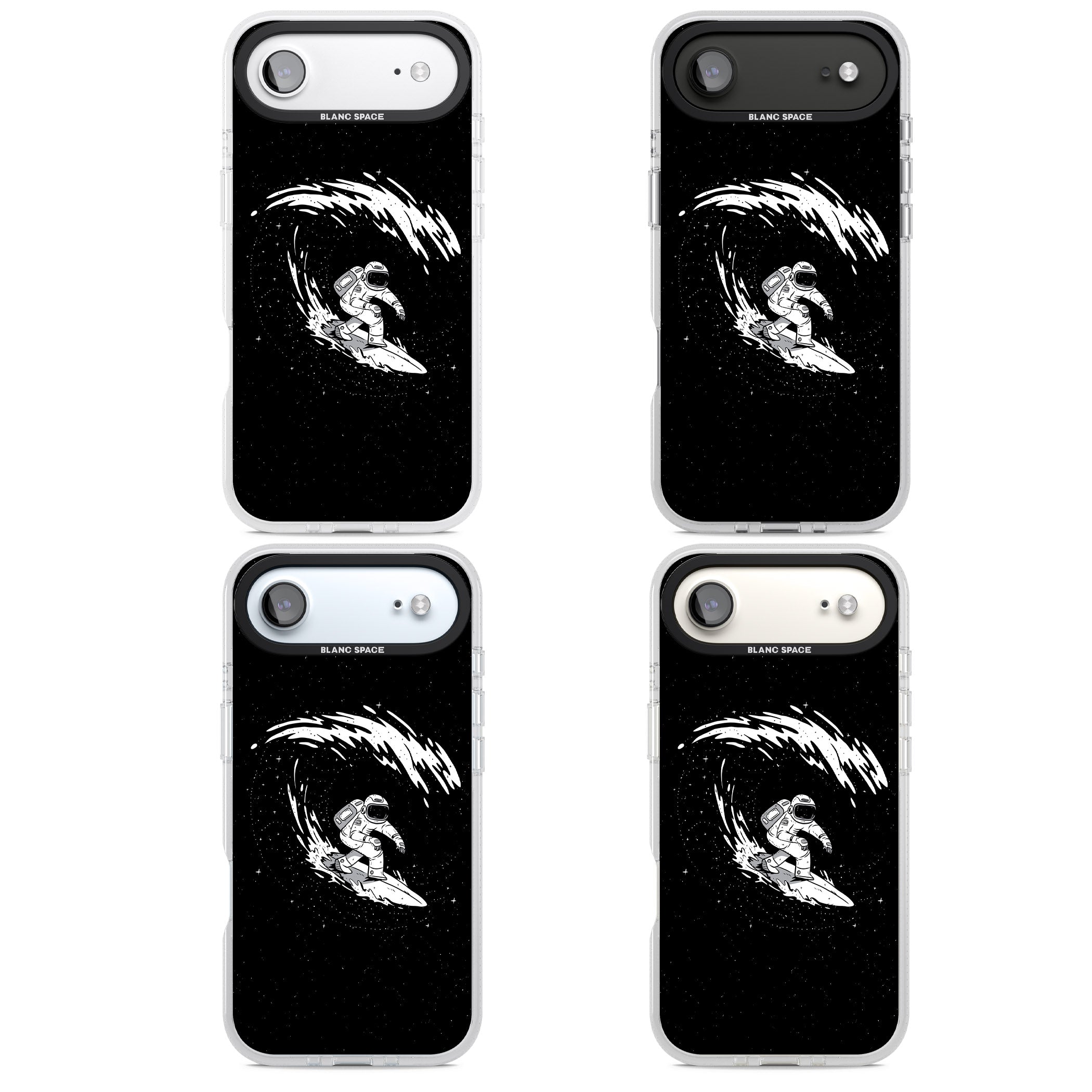 Cosmic Surf iPhone 17 Air Impact Air Clear Phone Case APT Impact Protection