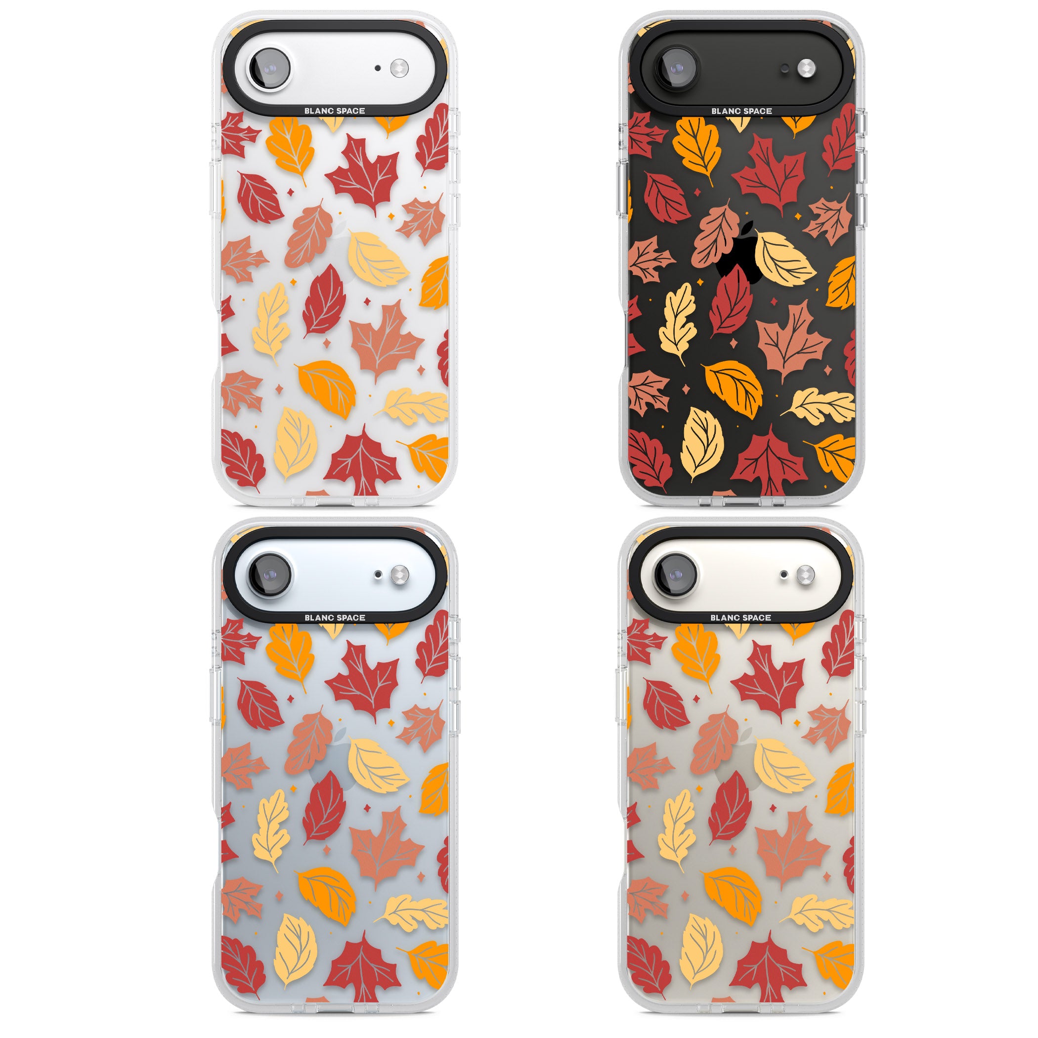 Autumn Leaves iPhone 17 Air Impact Air Clear Phone Case APT Impact Protection