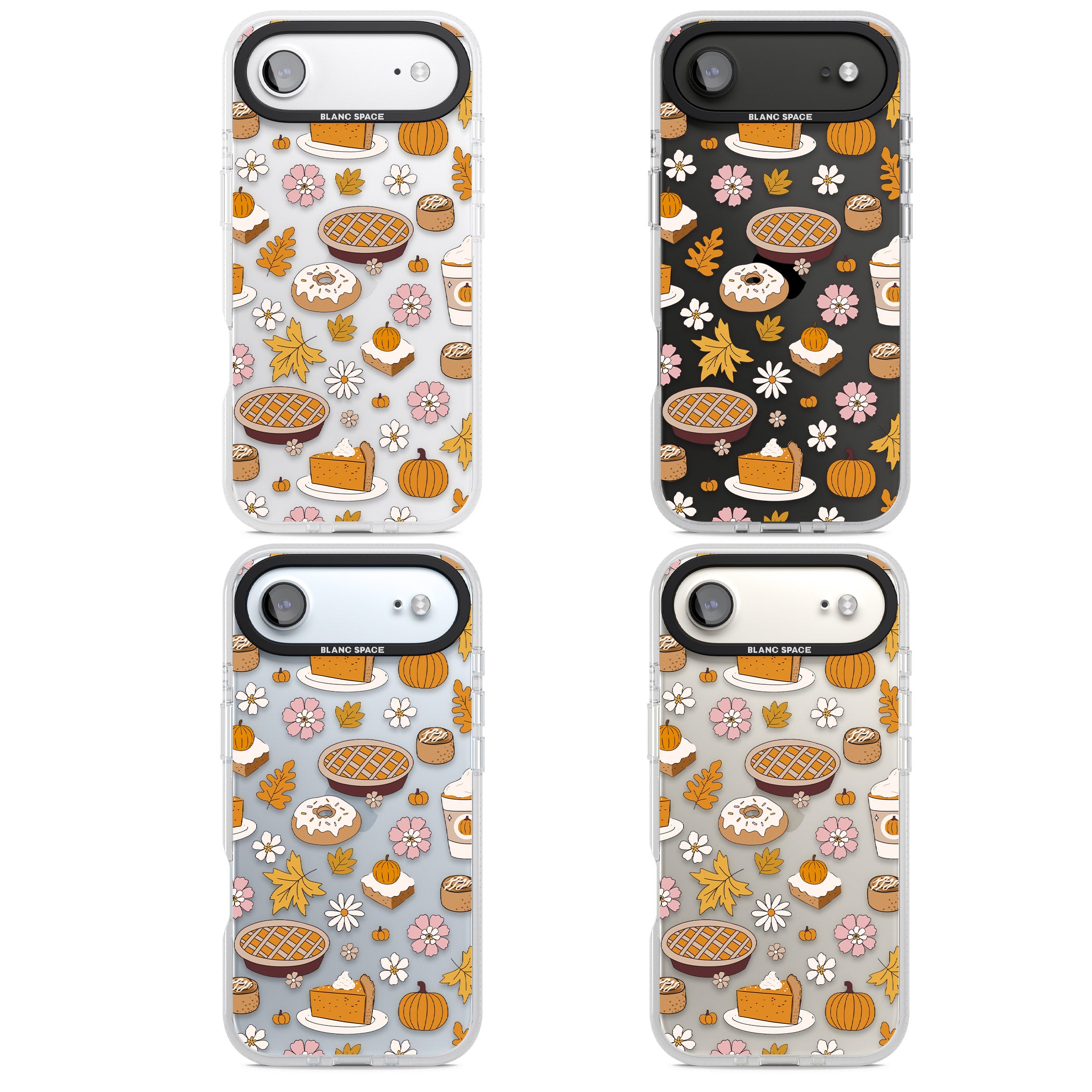 Pumpkin Pie Autumn Treats iPhone 17 Air Impact Air Clear Phone Case APT Impact Protection