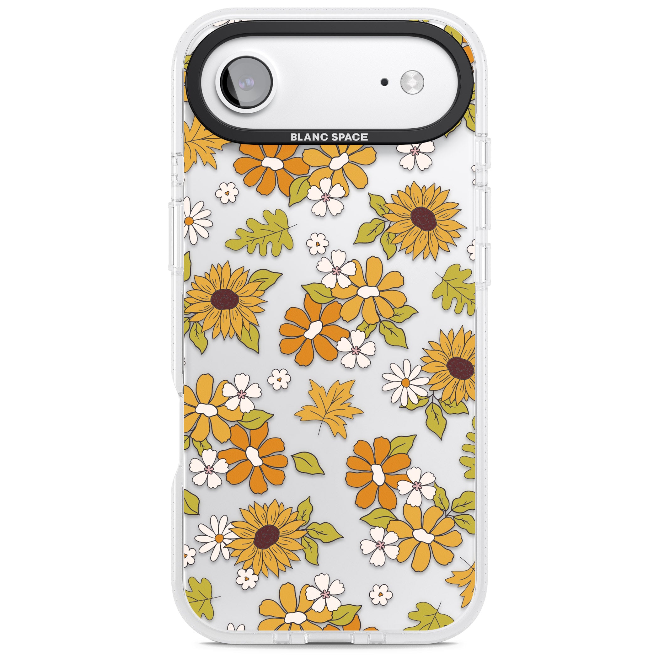 Boho Sunflowers iPhone 17 Air Impact Air Clear Phone Case