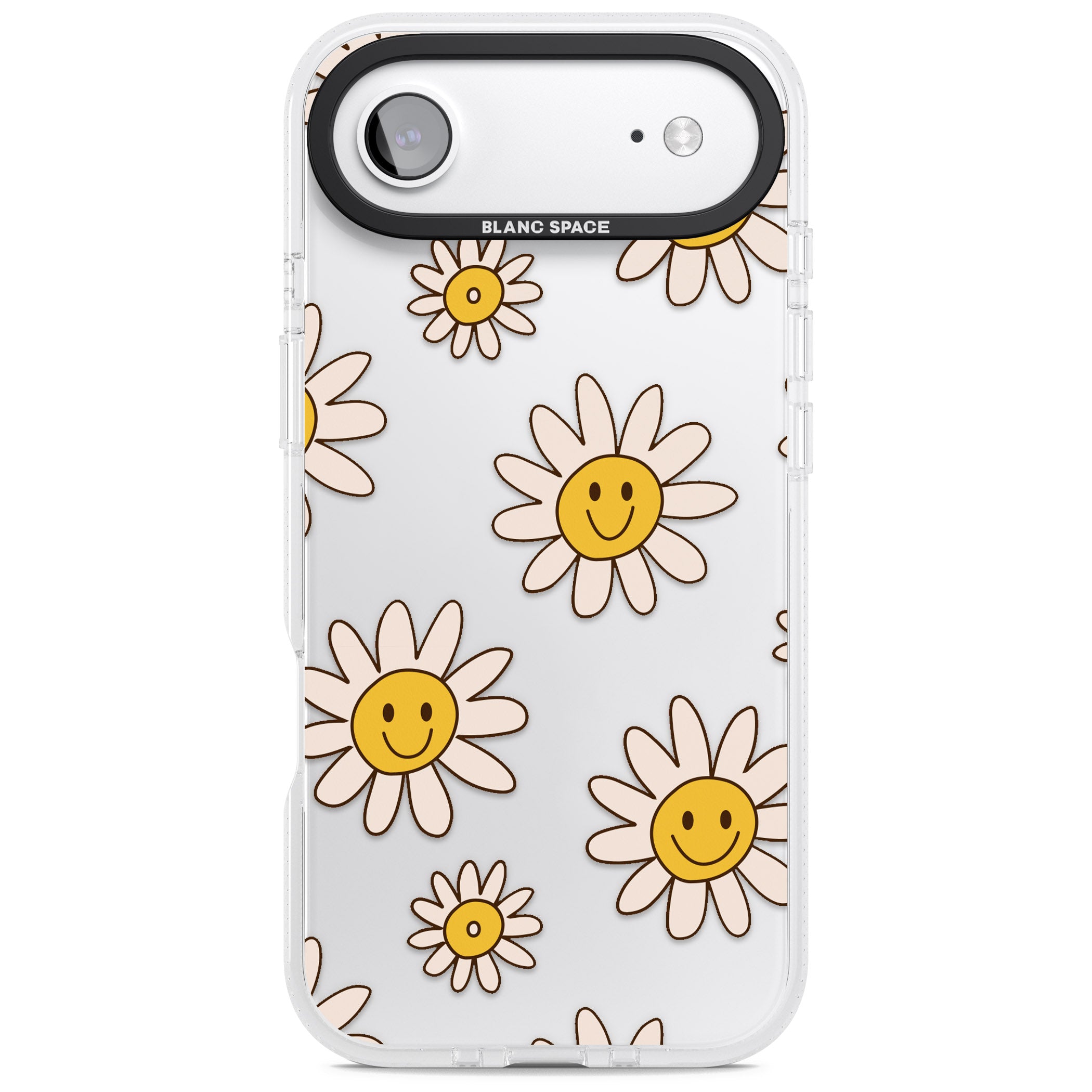Daisy Faces iPhone 17 Air Impact Air Clear Phone Case