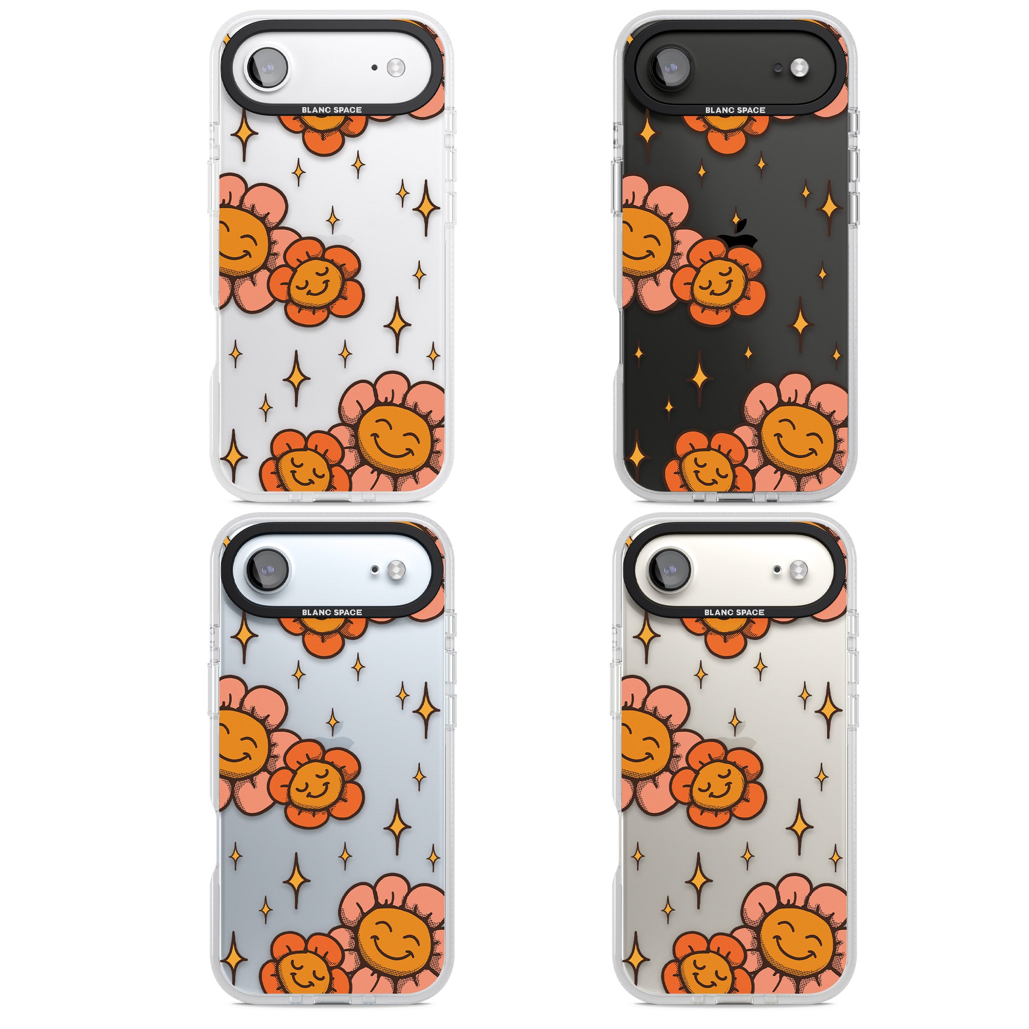 Mellow Flowers iPhone 17 Air Impact Air Clear Phone Case APT Impact Protection