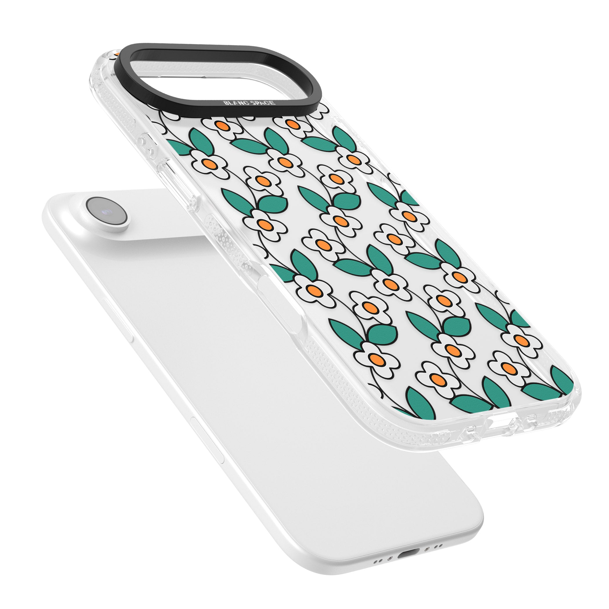 Spring Daisies iPhone 17 Air Impact Air Clear Phone Case Colours