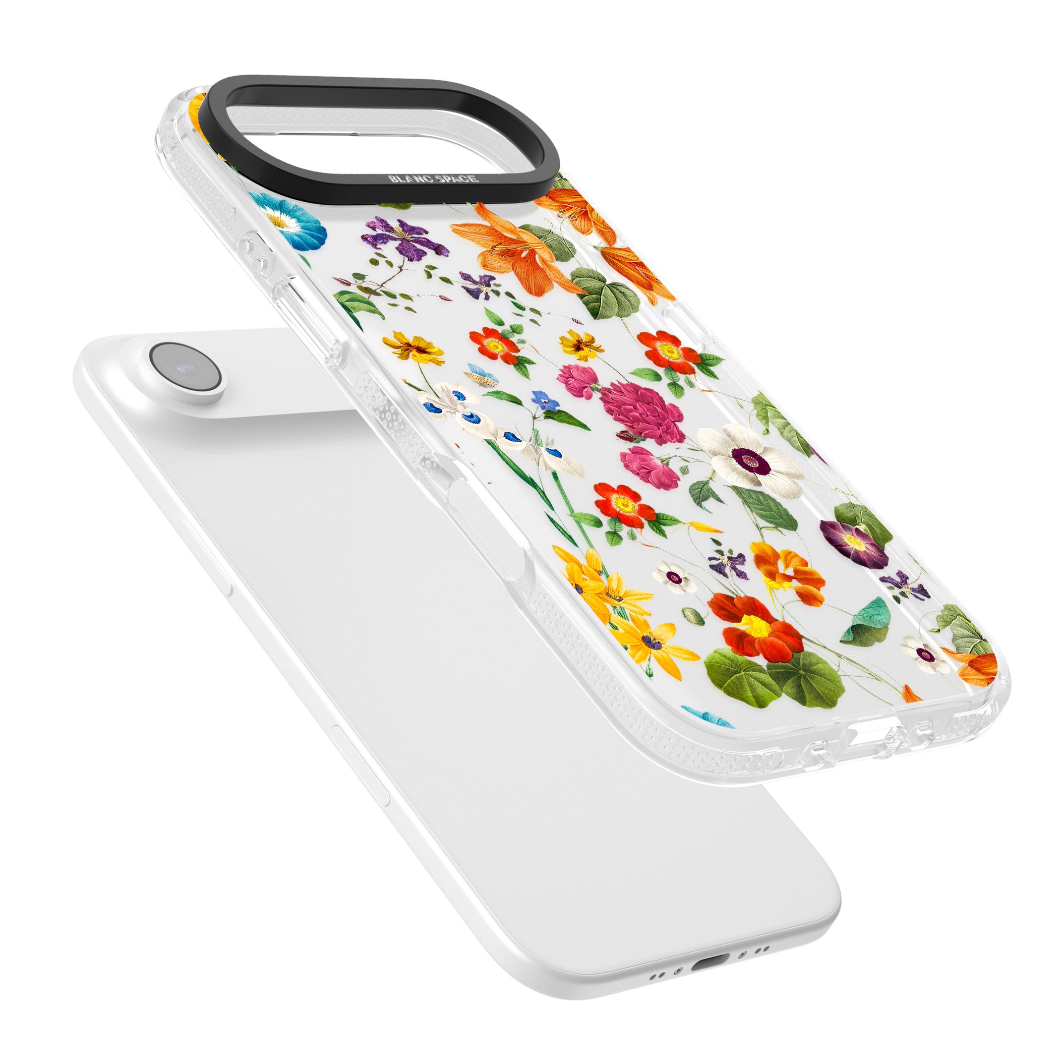 Whimsical Wildflowers iPhone 17 Air Impact Air Clear Phone Case Colours