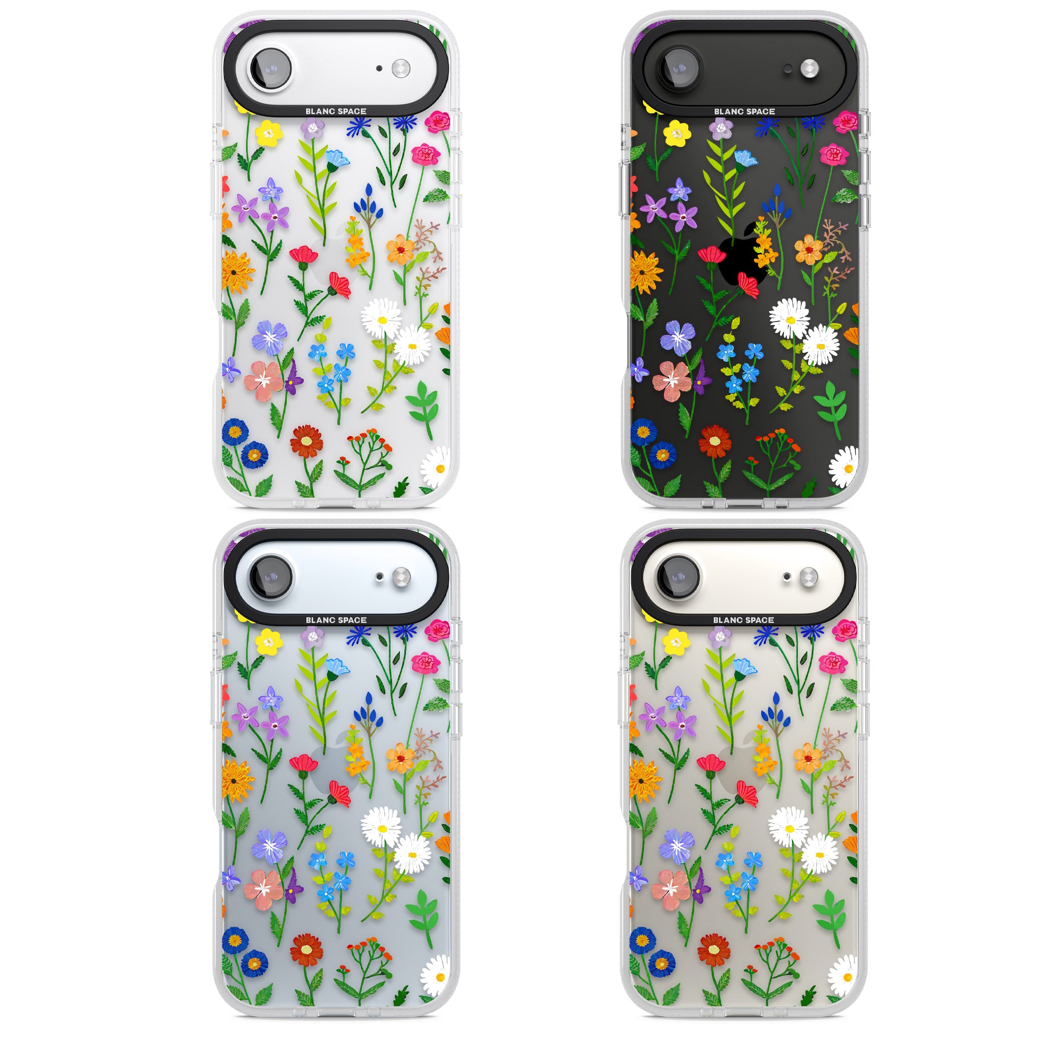 Wildflower Garden iPhone 17 Air Impact Air Clear Phone Case APT Impact Protection