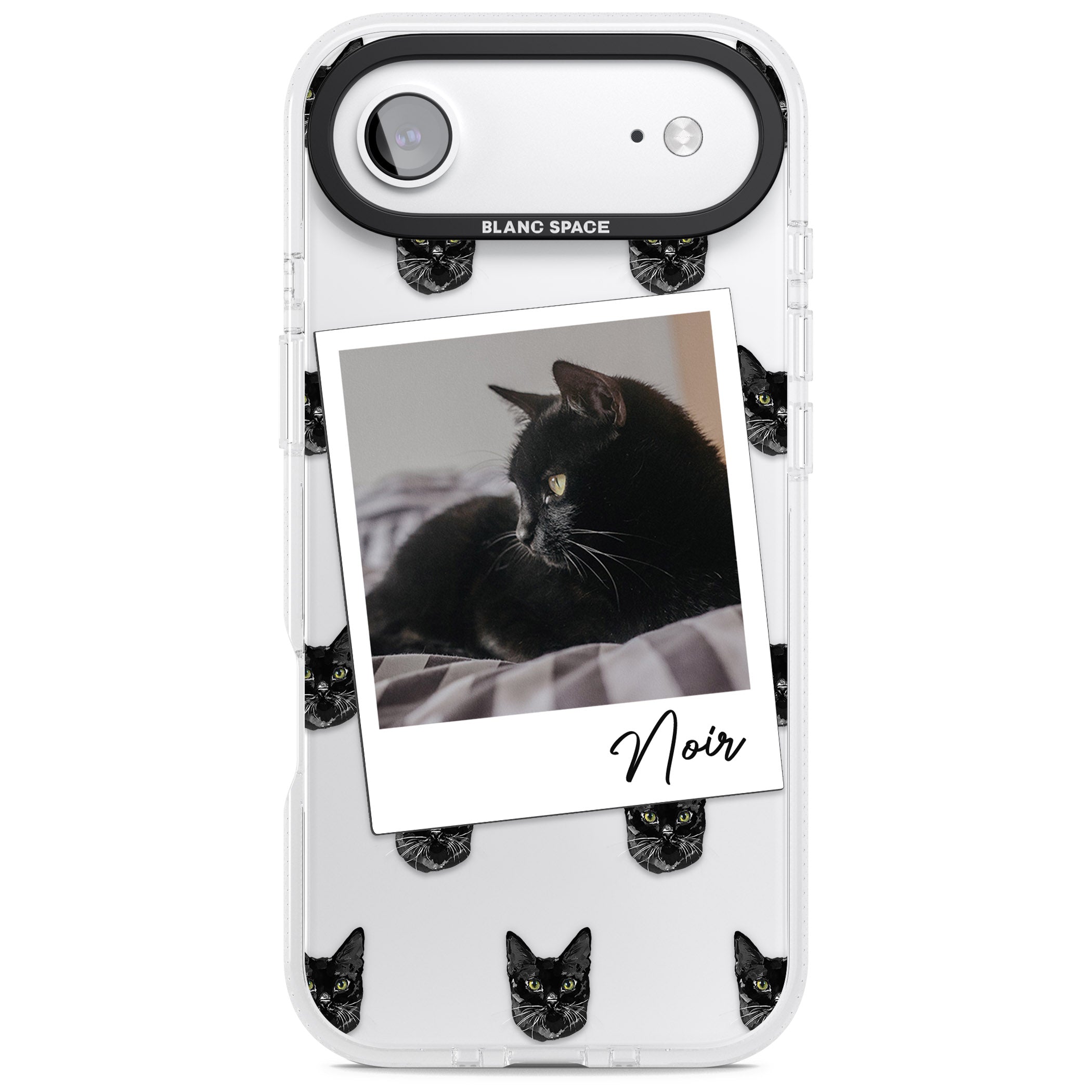 Personalised Bombay Cat Photo iPhone 17 Air Impact Air Clear Phone Case