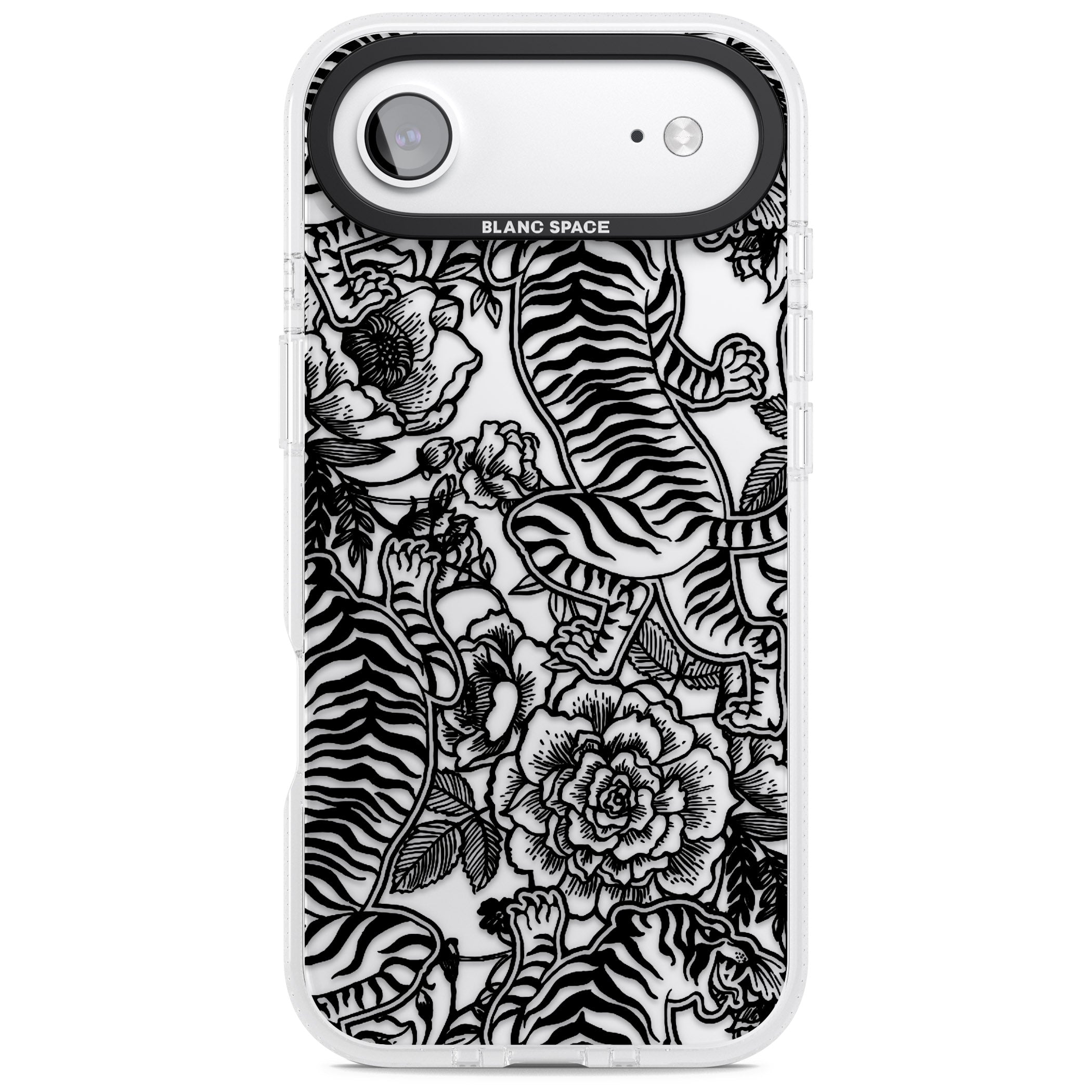 Personalised Chinese Tiger Pattern iPhone 17 Air Impact Air Clear Phone Case
