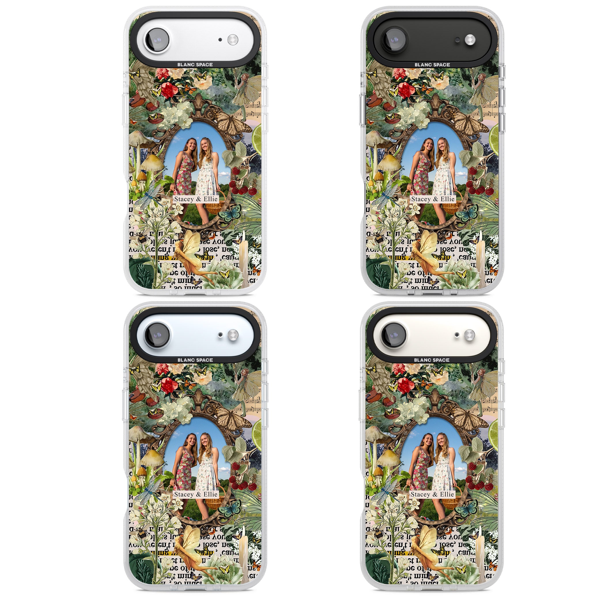 Personalised Cottage Garden Frame iPhone 17 Air Impact Air Clear Phone Case APT Impact Protection