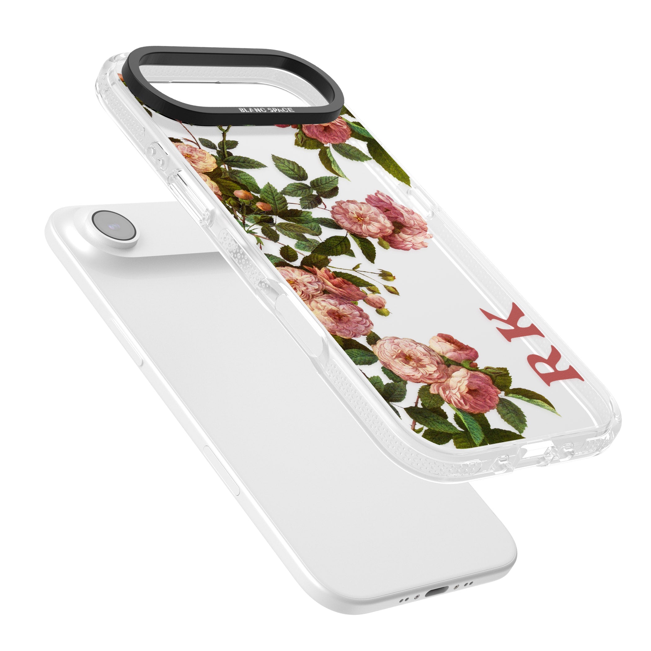 Personalised Vintage Floral Garden iPhone 17 Air Impact Air Clear Phone Case Colours