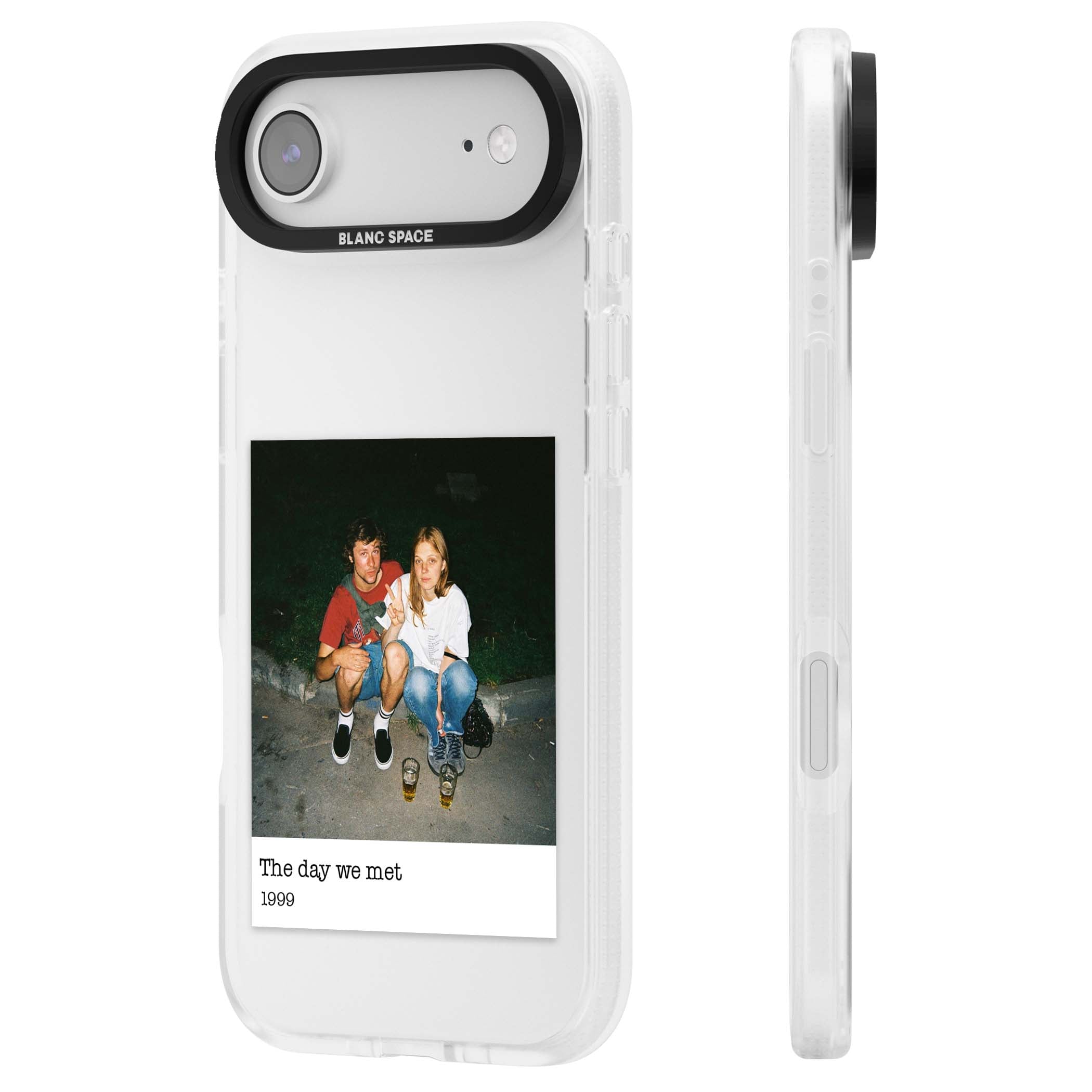 Photo Memory minimal iPhone case | Clear Case Impact Air case for iPhone Air