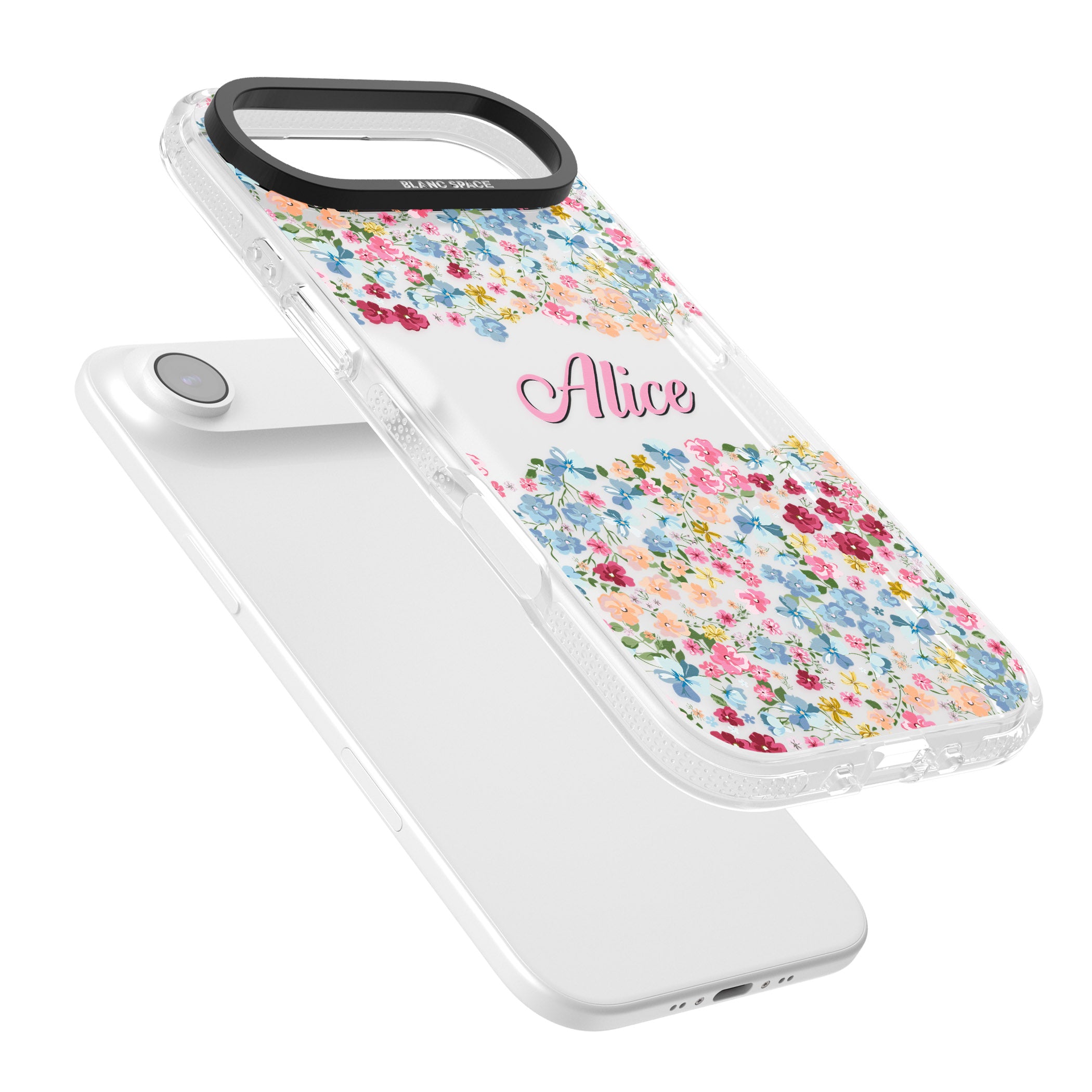 Personalised Venetian Meadow iPhone 17 Air Impact Air Clear Phone Case Colours