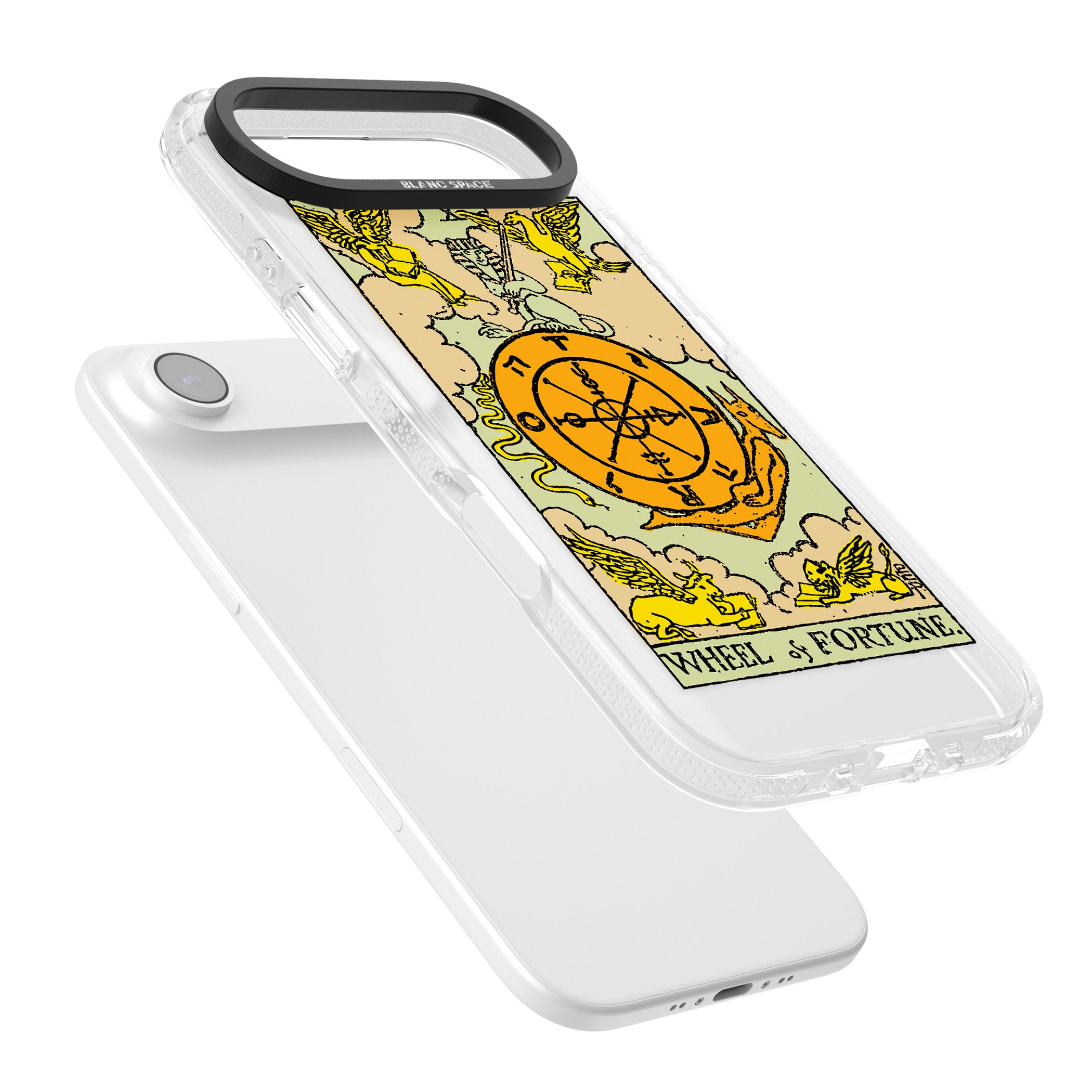 Personalised Wheel Of Fortune Tarot Card (Color) iPhone 17 Air Impact Air Clear Phone Case Colours