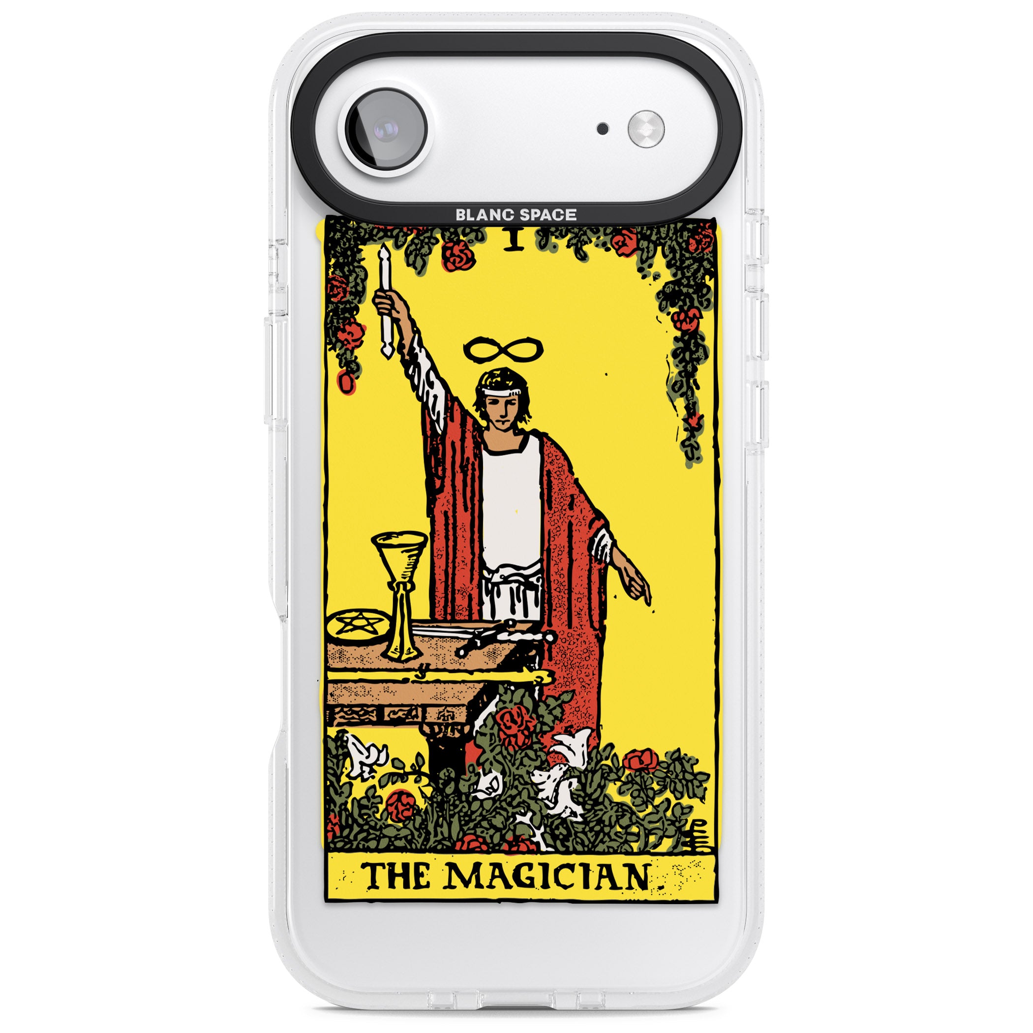 Personalised The Magician Tarot Card (Color) iPhone 17 Air Impact Air Clear Phone Case