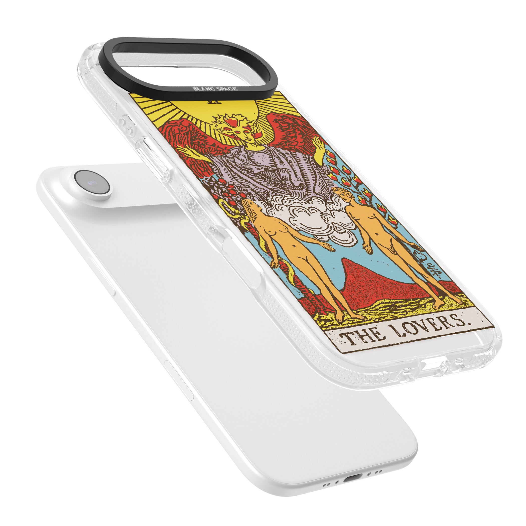 Personalised The Lovers Tarot Card (Color) iPhone 17 Air Impact Air Clear Phone Case Colours
