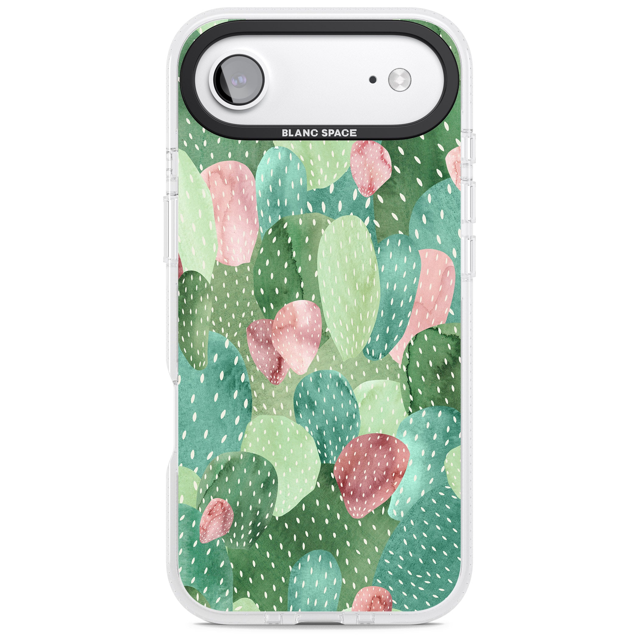 Cactus Charm iPhone 17 Air Impact Air Clear Phone Case