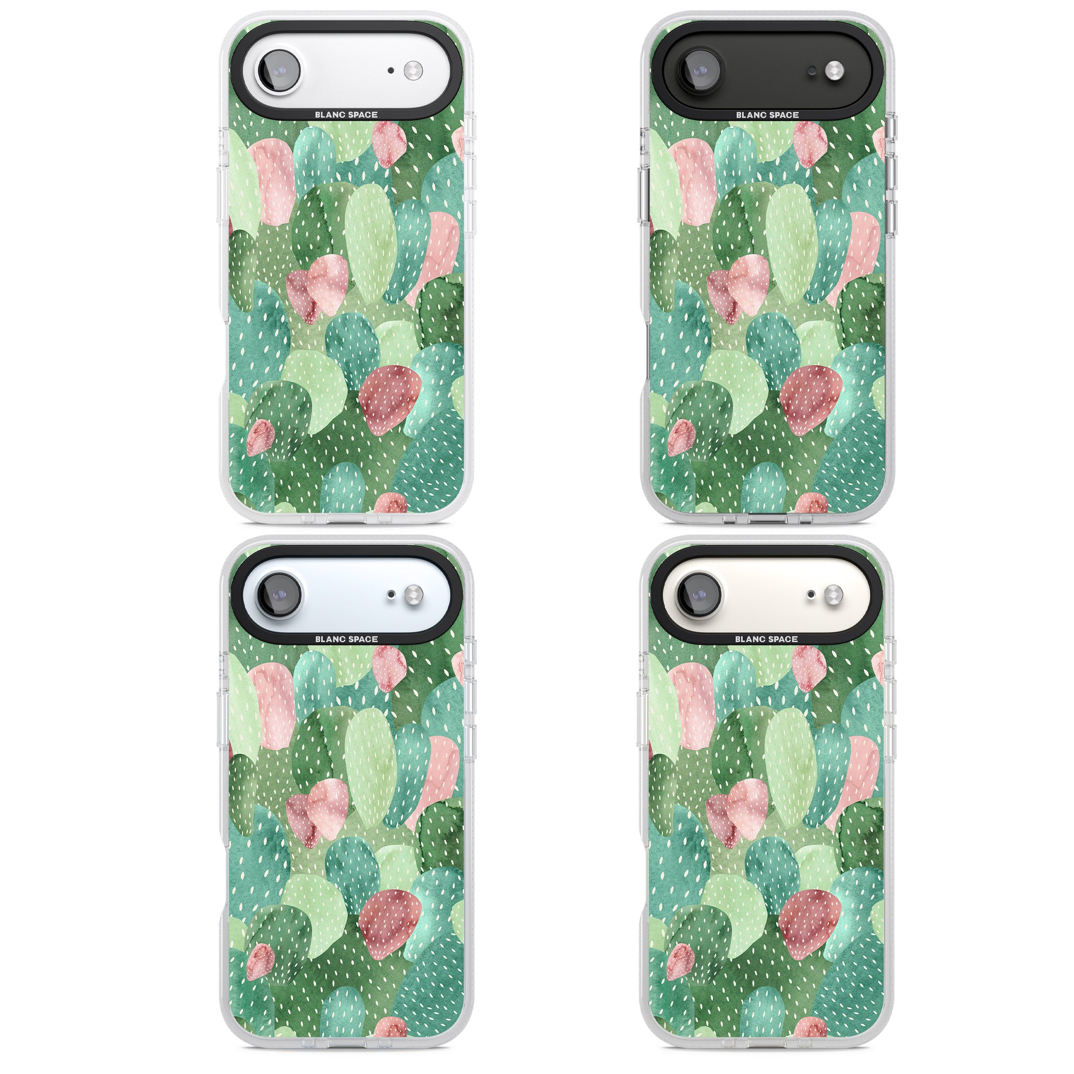 Cactus Charm iPhone 17 Air Impact Air Clear Phone Case APT Impact Protection