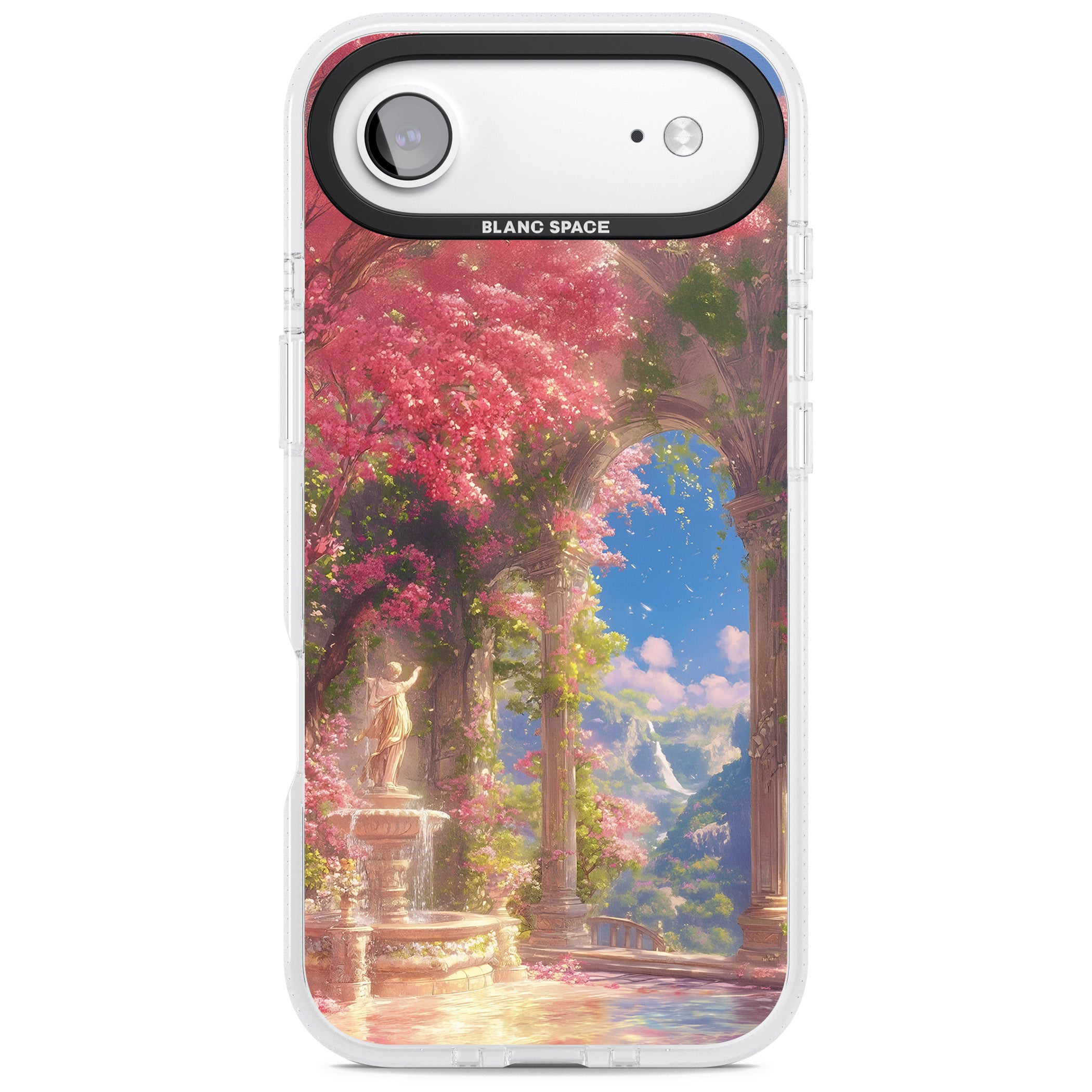 Castle Blossom iPhone 17 Air Impact Air Clear Phone Case