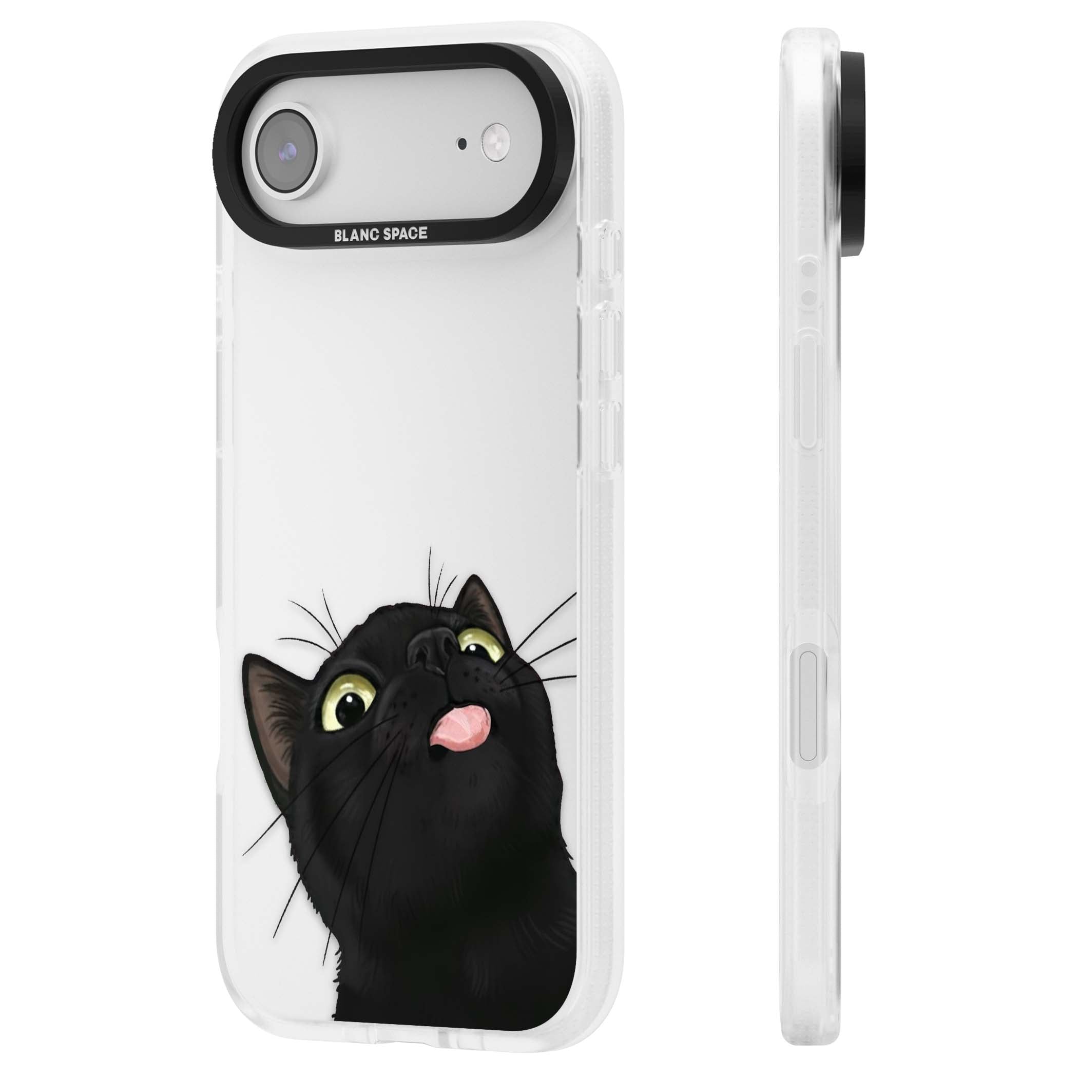 Black Cat Energy for her iPhone case | Clear Case Impact Air case for iPhone Air