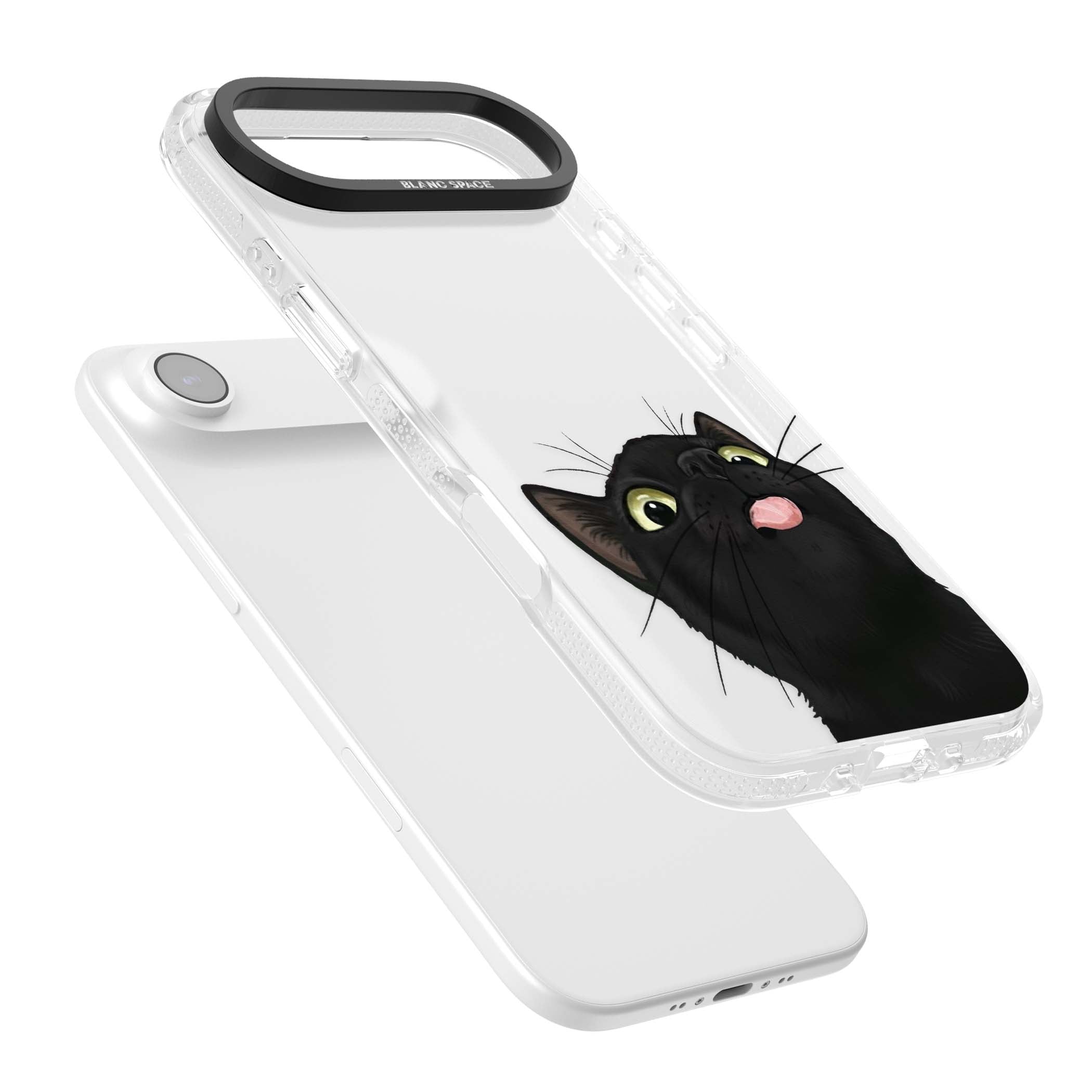 Black Cat Energy for her iPhone case | Clear Case Impact Air case for iPhone Air