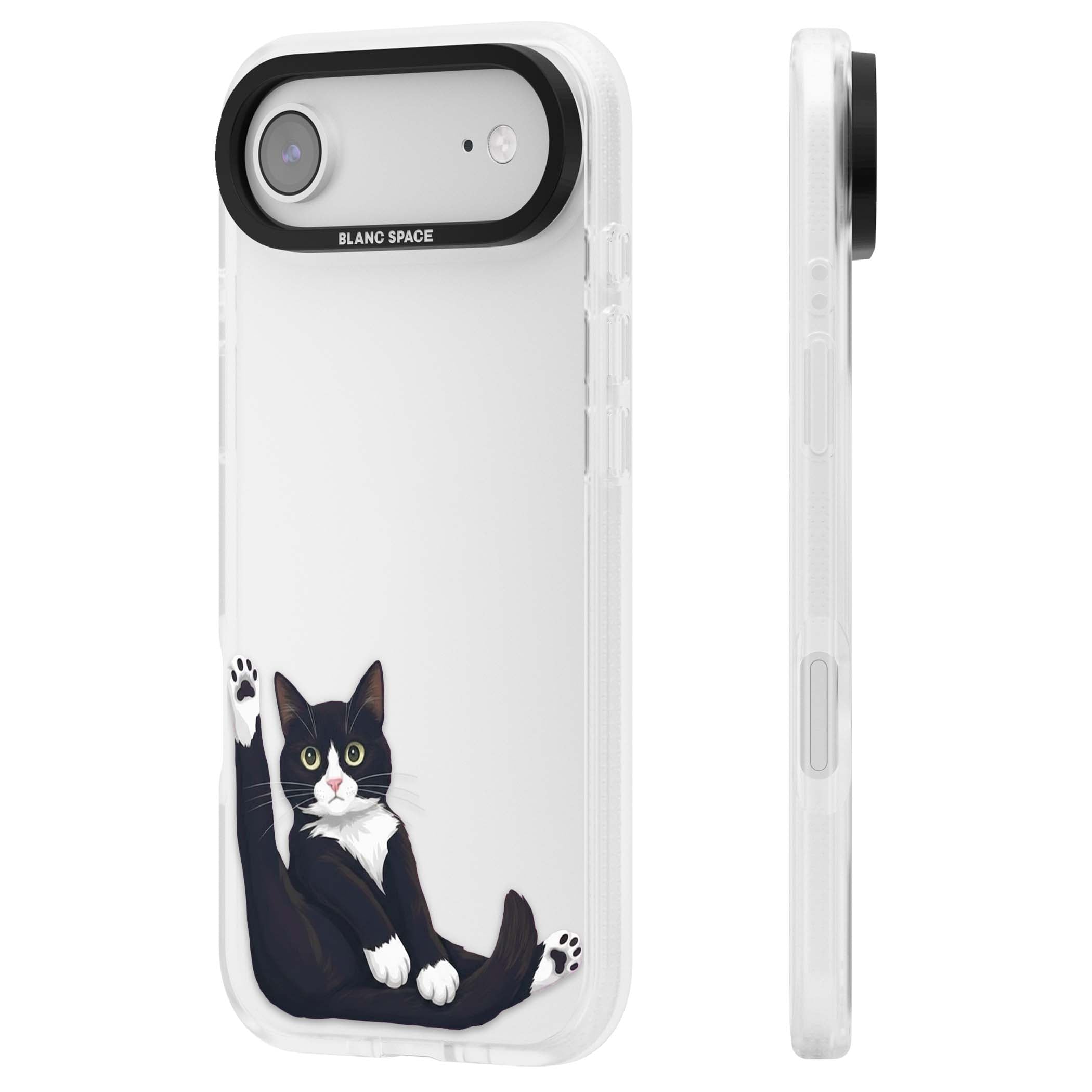 Mid-Groom Cat animals iPhone case | Clear Case Impact Air case for iPhone Air