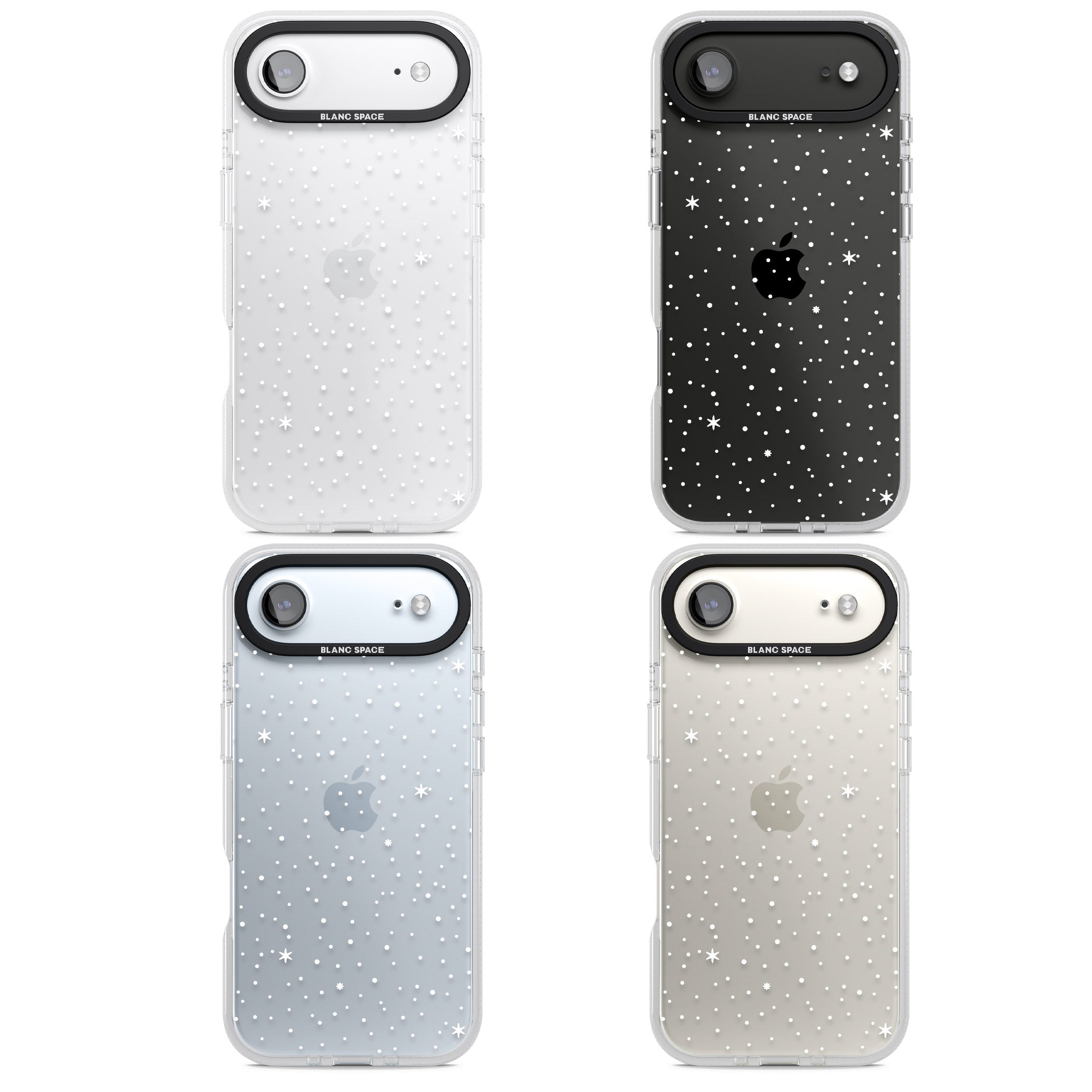 Celestial Starry Sky (White) iPhone 17 Air Impact Air Clear Phone Case APT Impact Protection