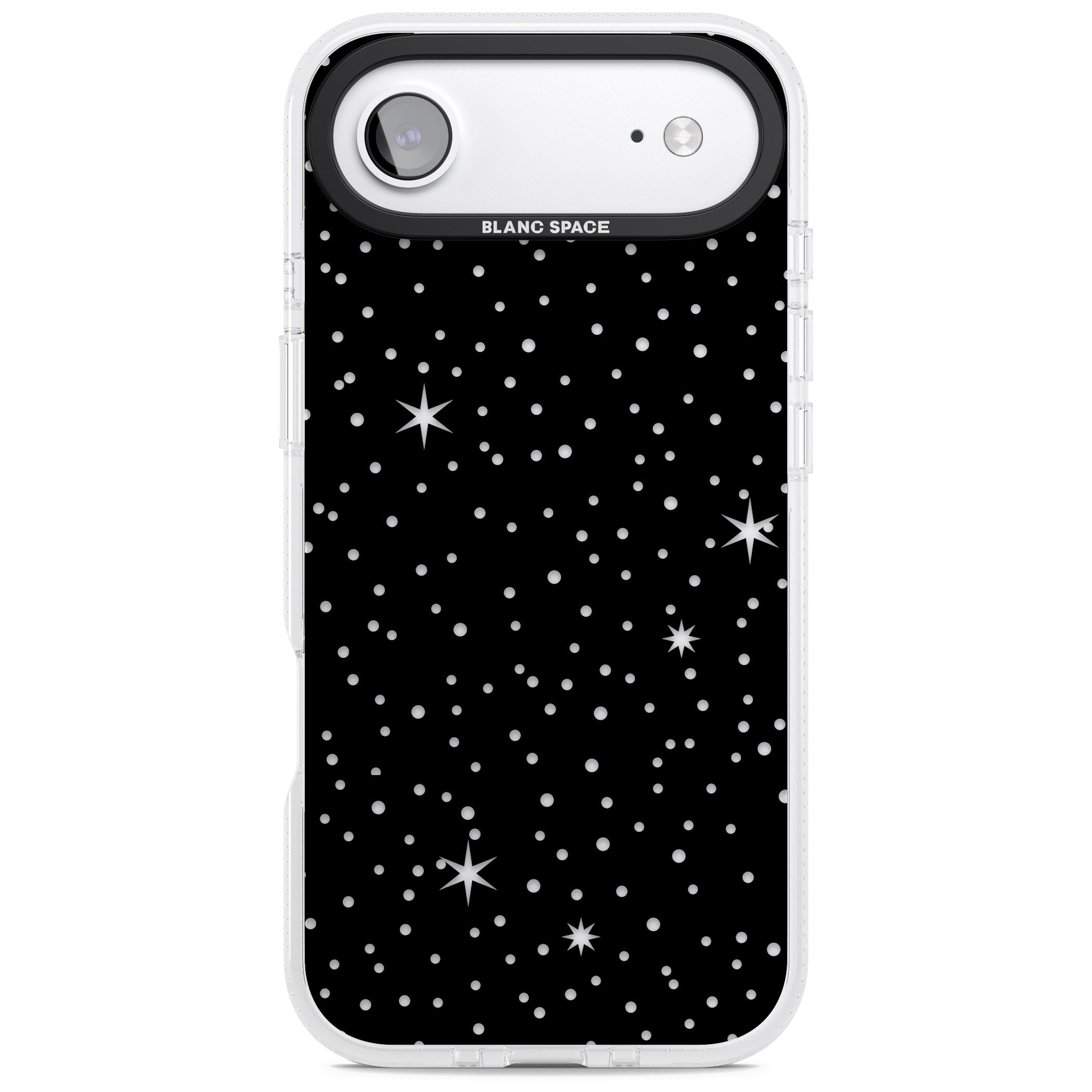 Celestial Cut Out Stars iPhone 17 Air Impact Air Clear Phone Case