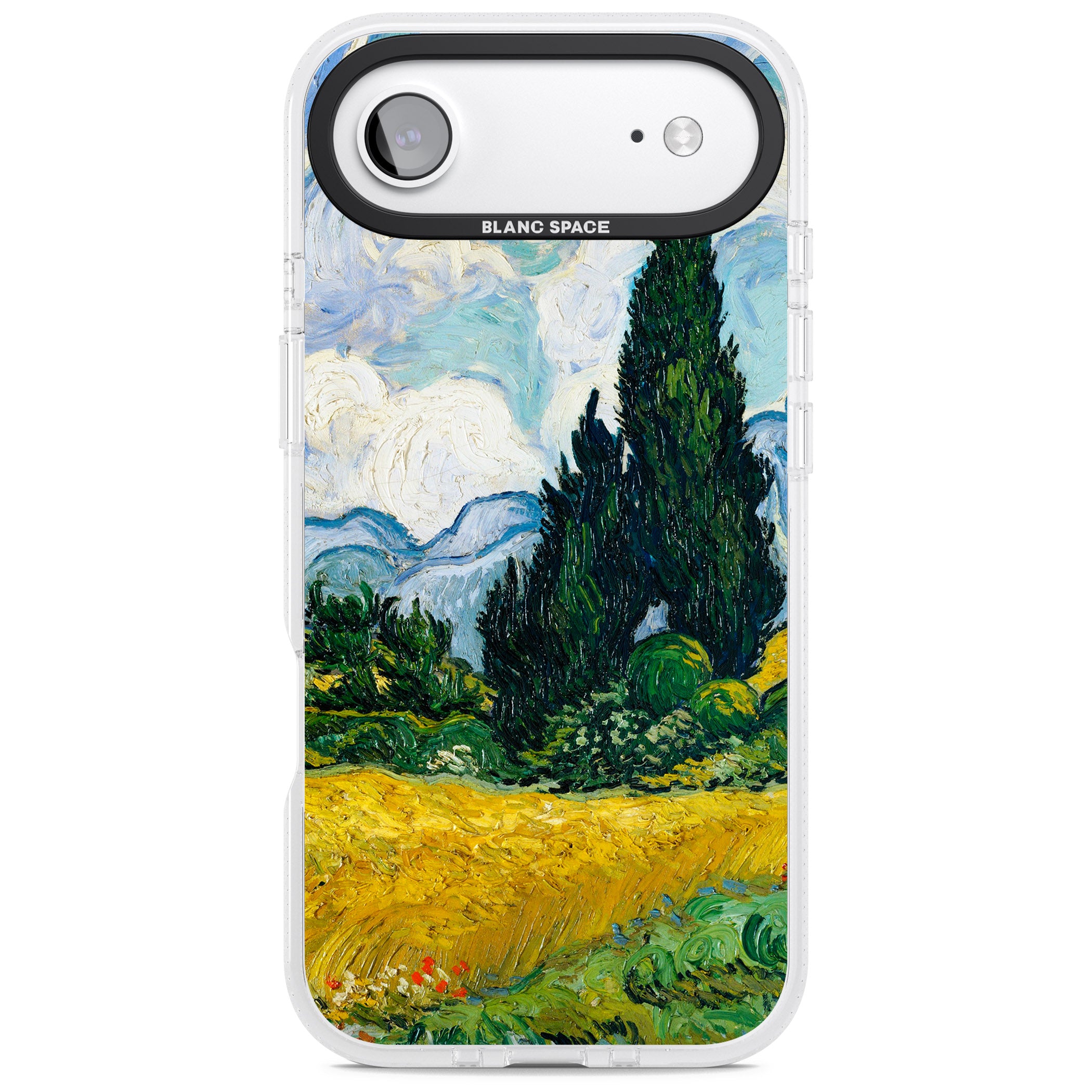 Wheat Field With Cypresses By Vincent Van Gogh iPhone 17 Air Impact Air Clear Phone Case
