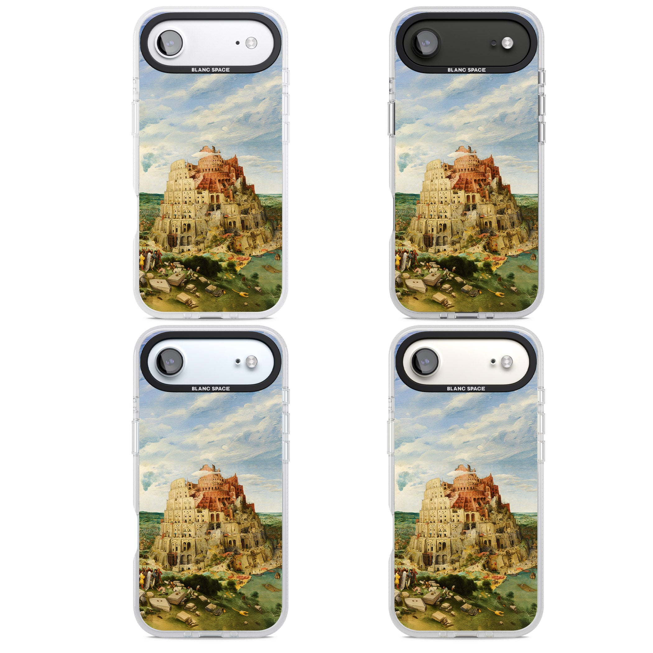 Tower Of Babel iPhone 17 Air Impact Air Clear Phone Case APT Impact Protection