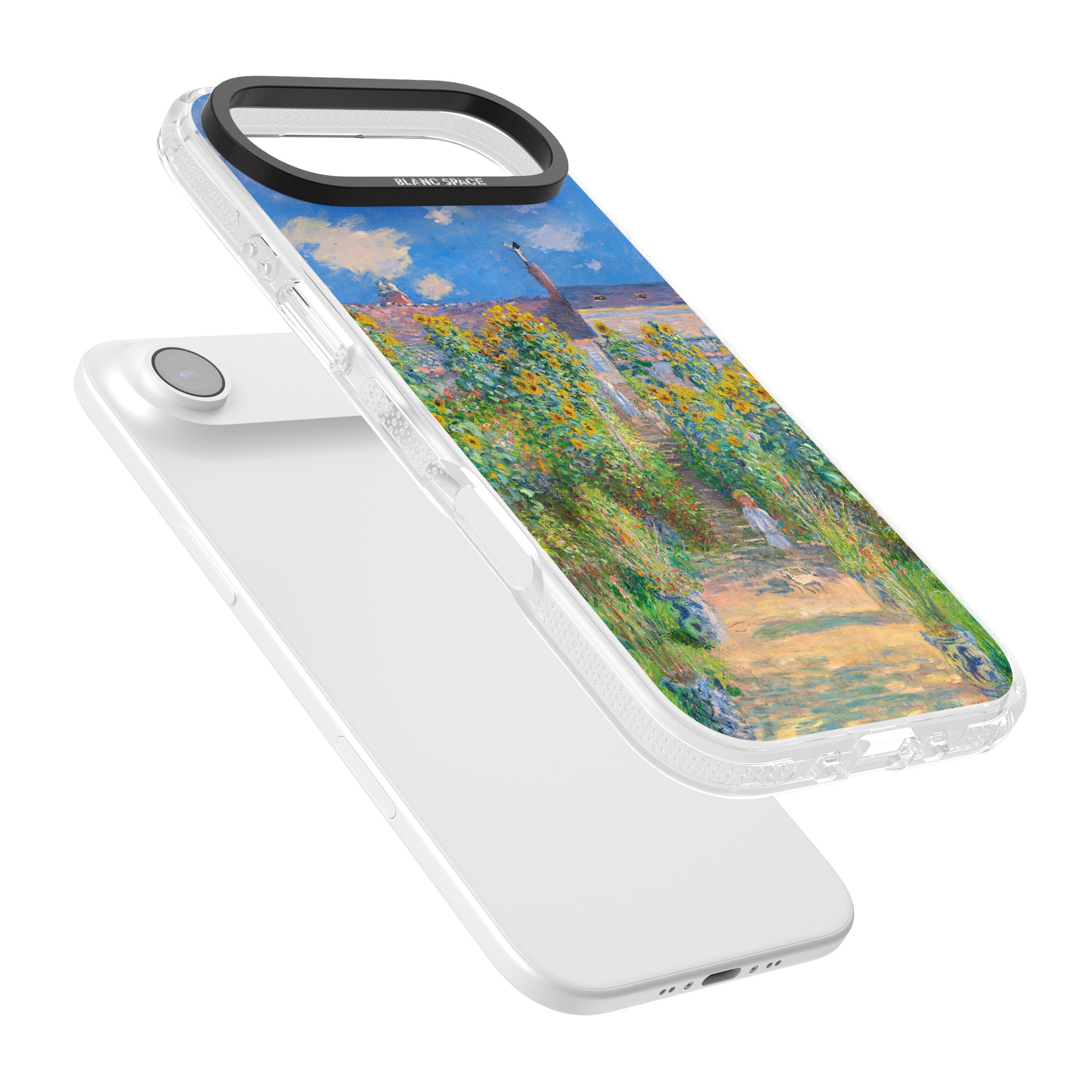 Garden at Vetheuil iPhone 17 Air Impact Air Clear Phone Case Colours