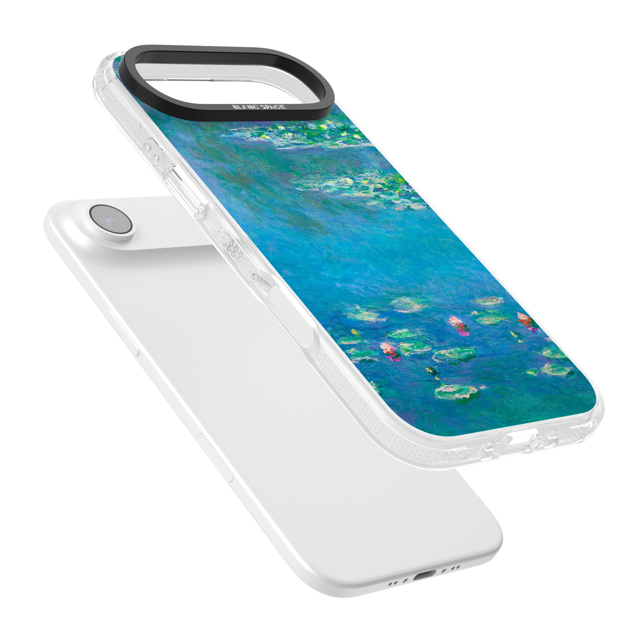 Water Lilies iPhone 17 Air Impact Air Clear Phone Case Colours