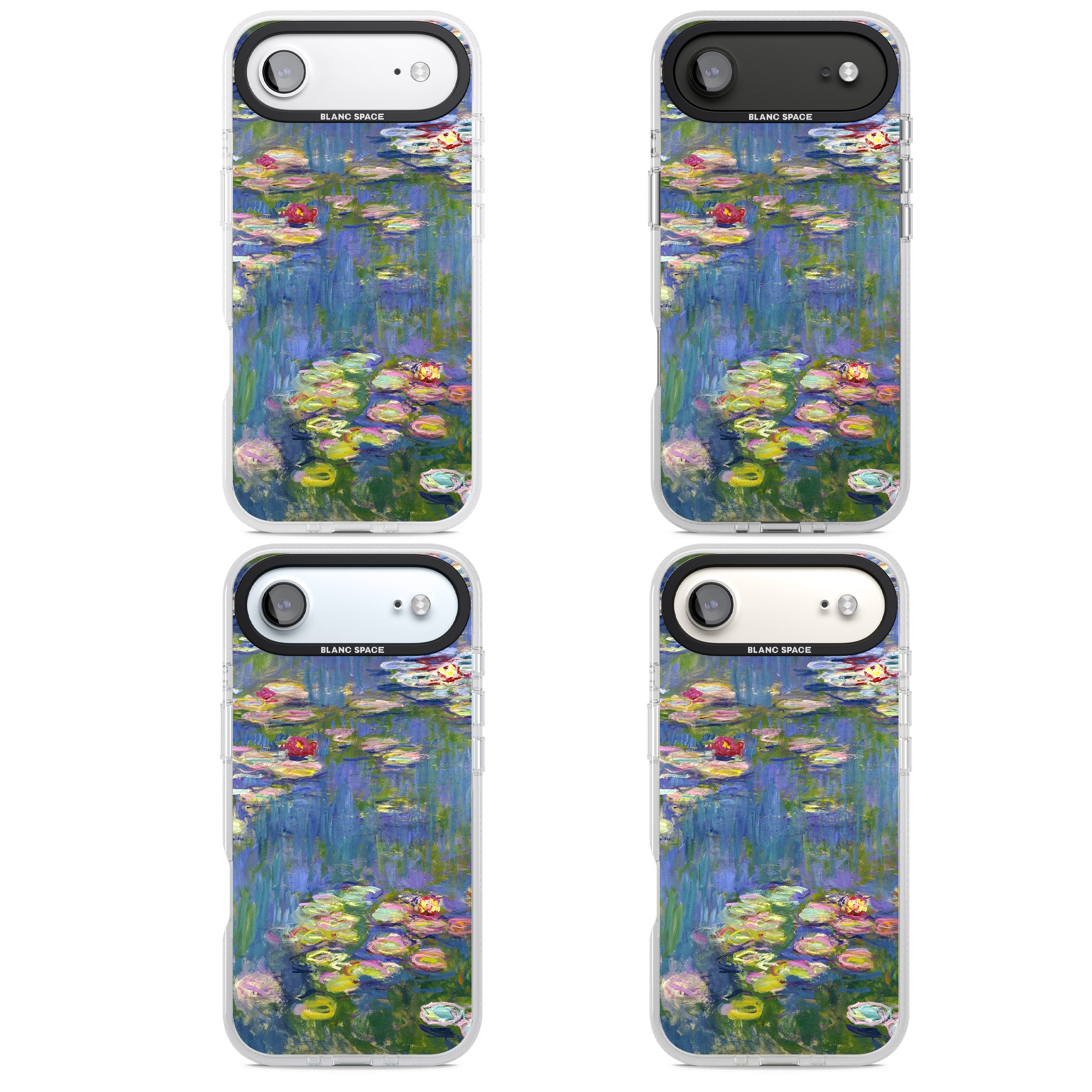 Water Lilies II iPhone 17 Air Impact Air Clear Phone Case APT Impact Protection