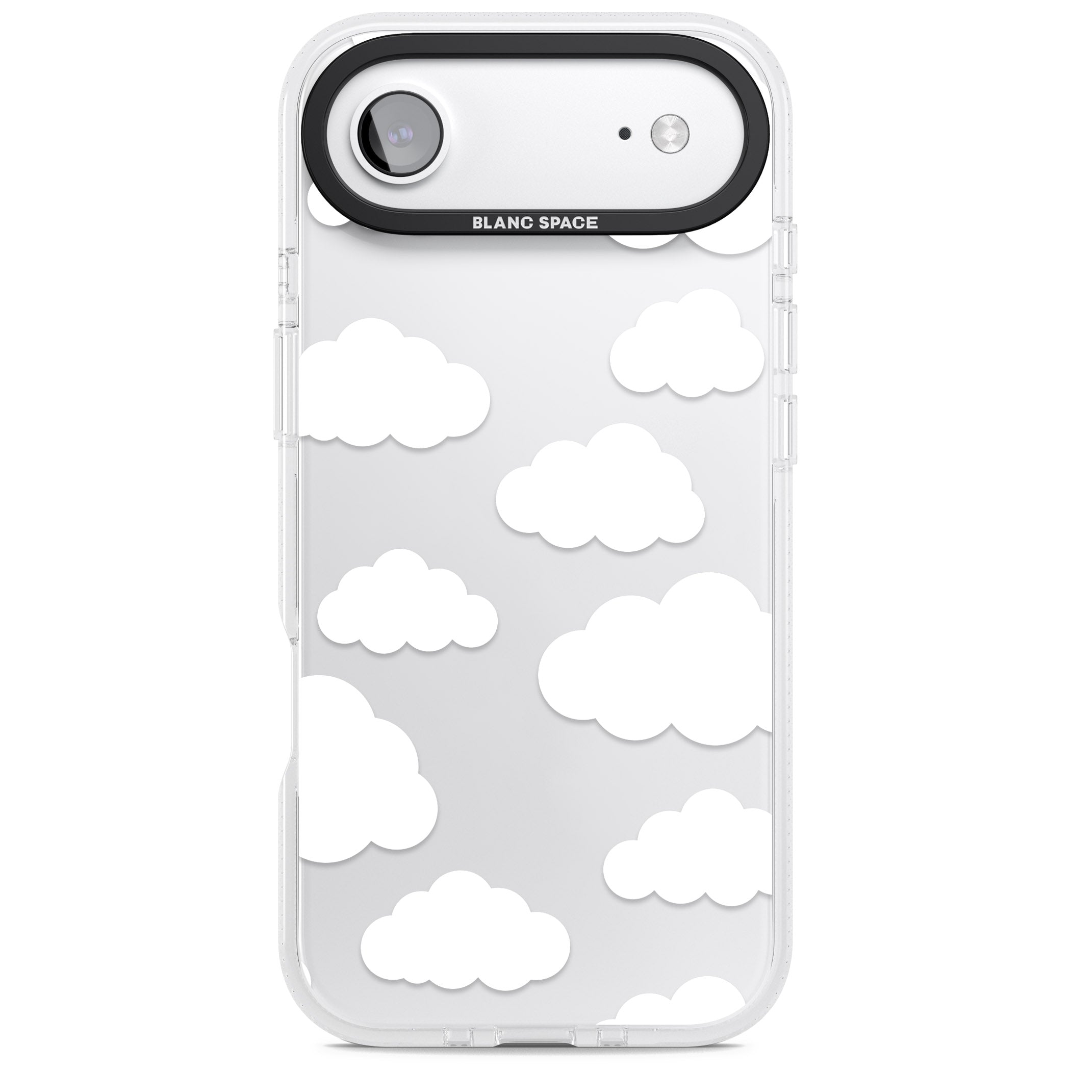 Cloud Pattern iPhone 17 Air Impact Air Clear Phone Case