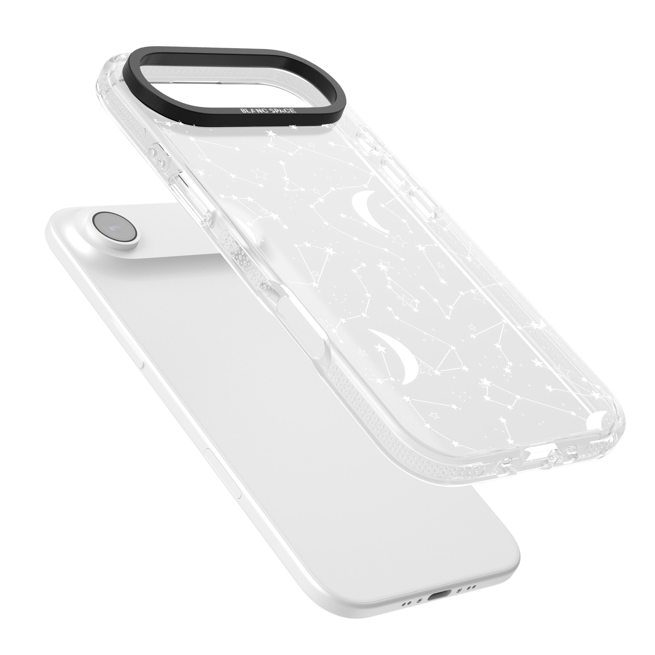 White Constellations iPhone 17 Air Impact Air Clear Phone Case Colours