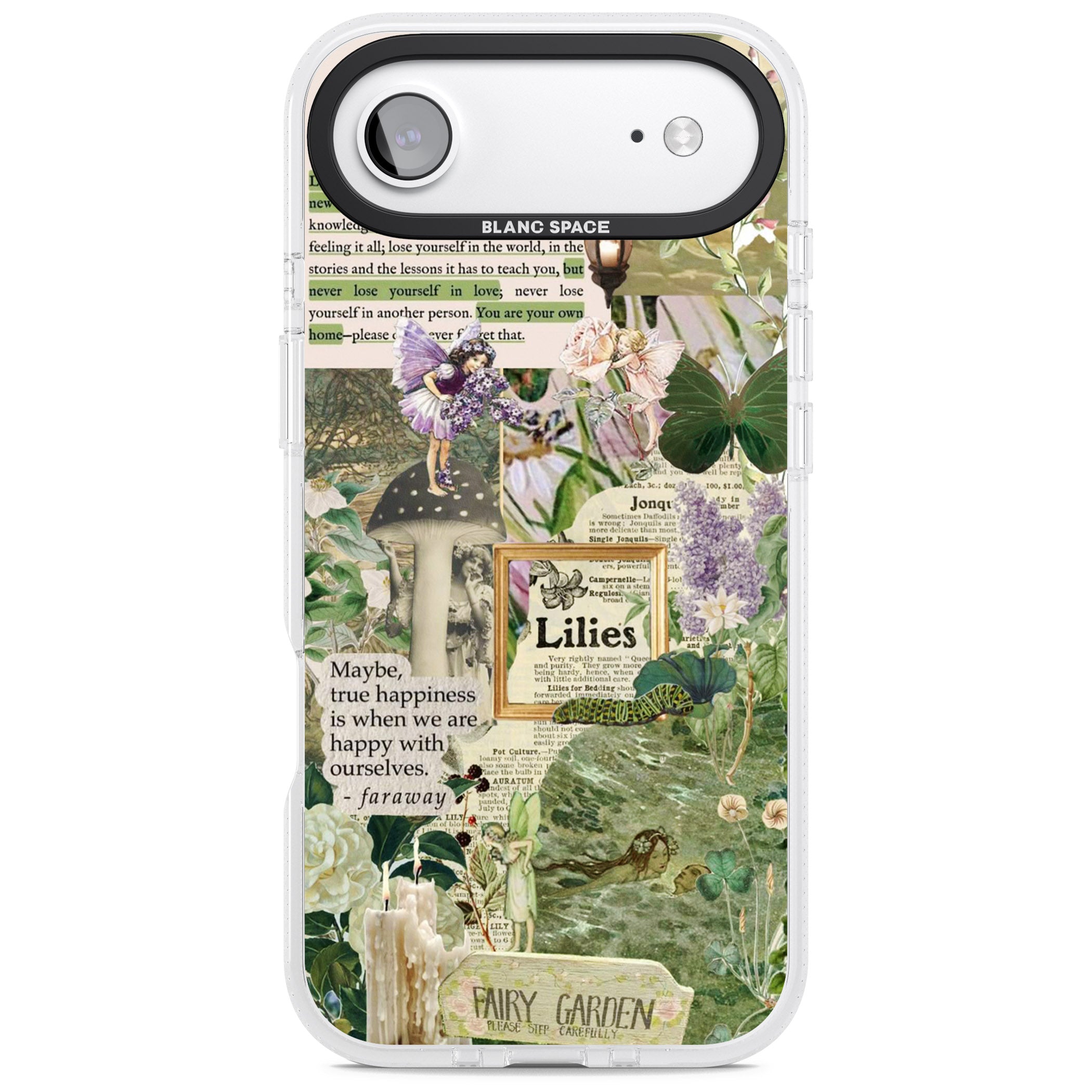 Fairy Garden iPhone 17 Air Impact Air Clear Phone Case