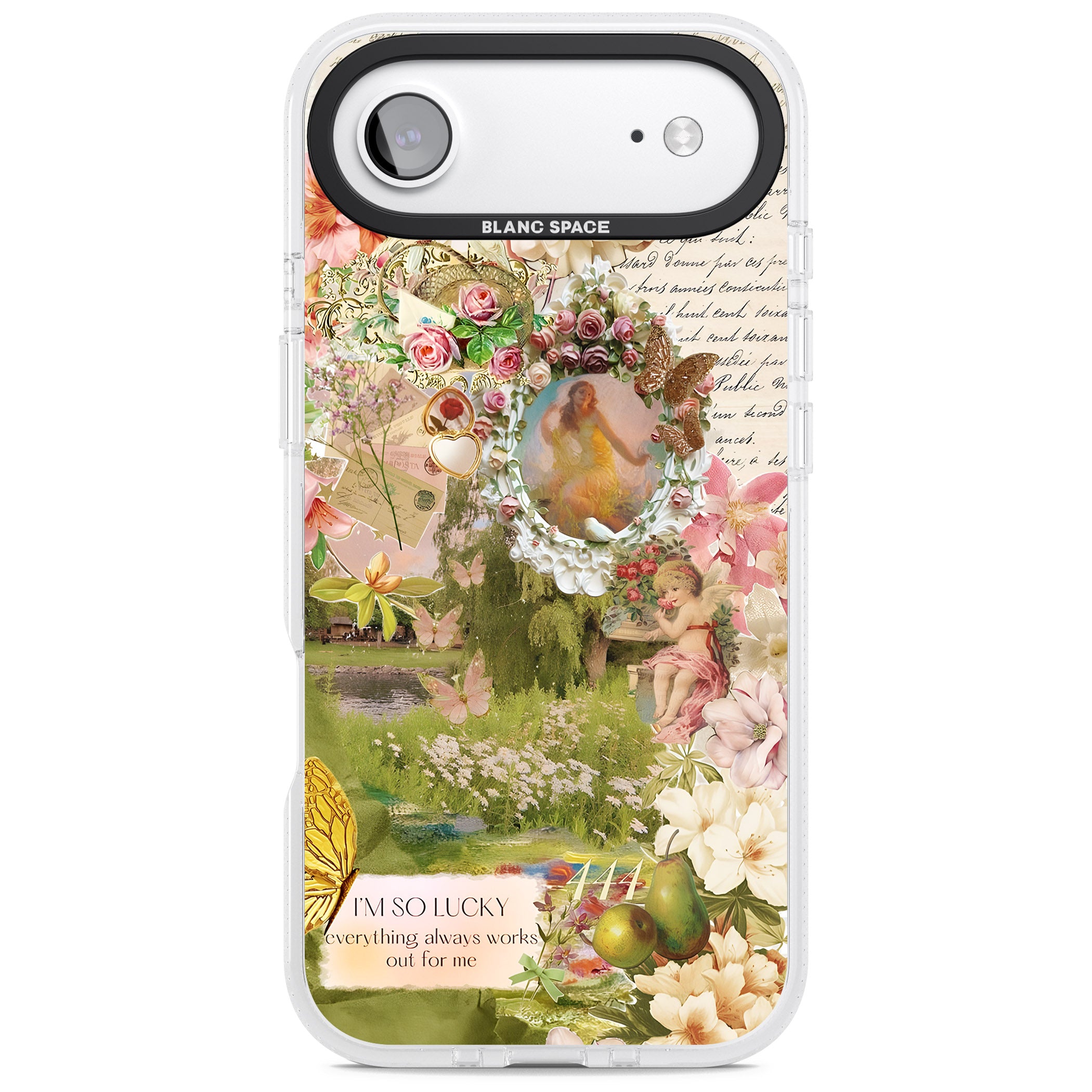 Nature in Pink iPhone 17 Air Impact Air Clear Phone Case