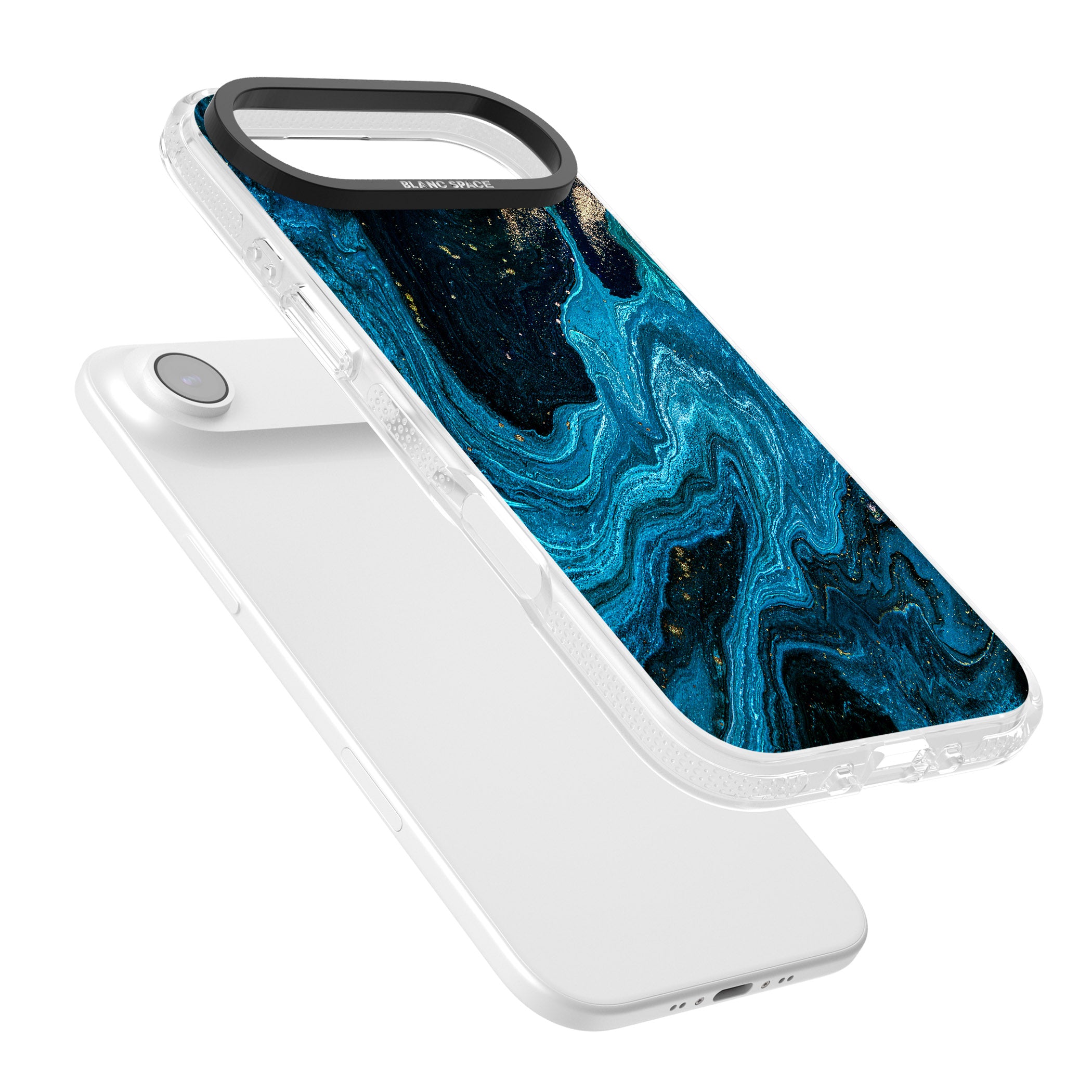 Saphire Lagoon iPhone 17 Air Impact Air Clear Phone Case Colours