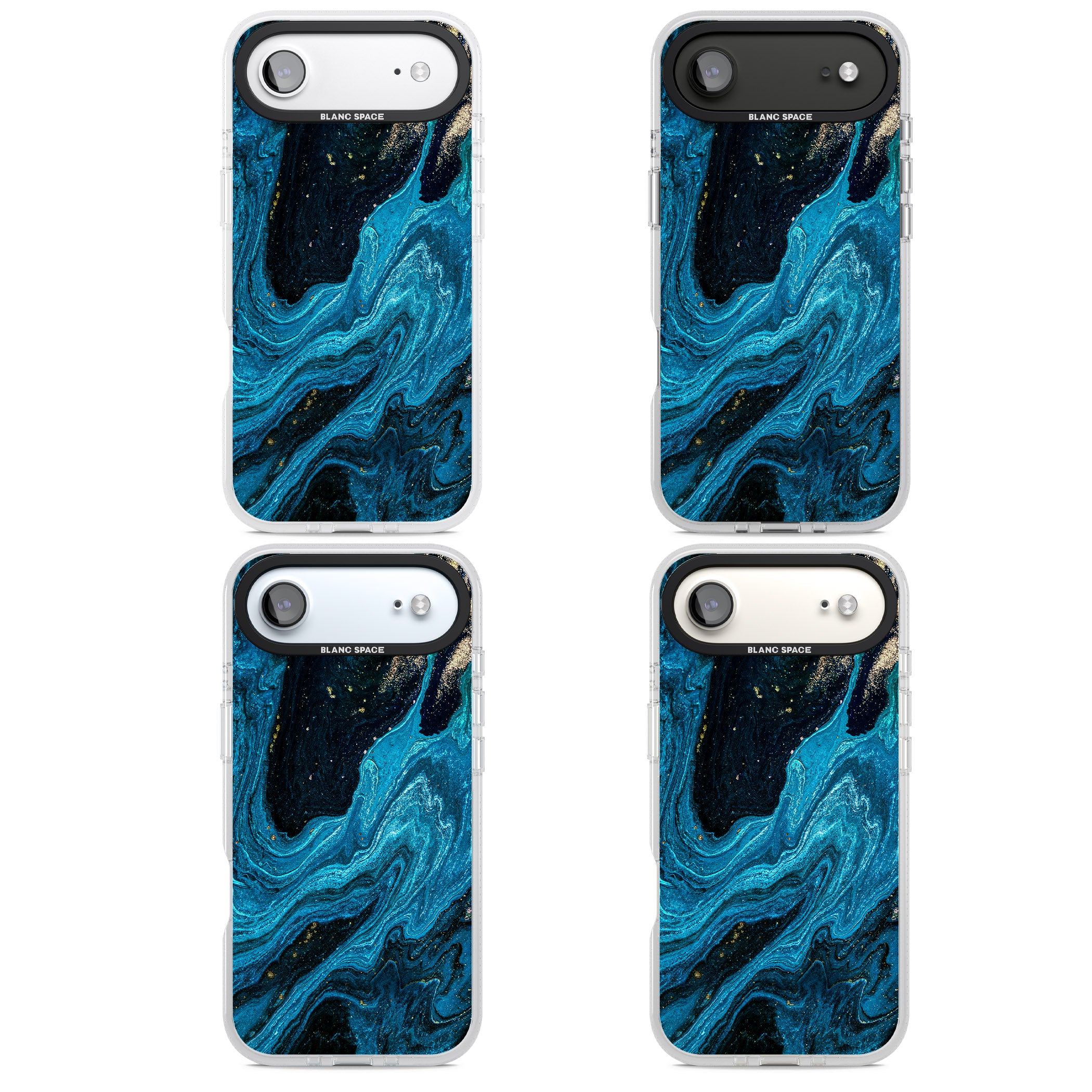 Saphire Lagoon iPhone 17 Air Impact Air Clear Phone Case APT Impact Protection